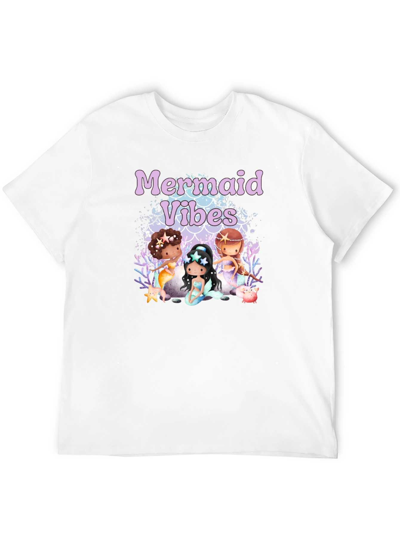 Mermaid Vibes Graphic T-Shirt