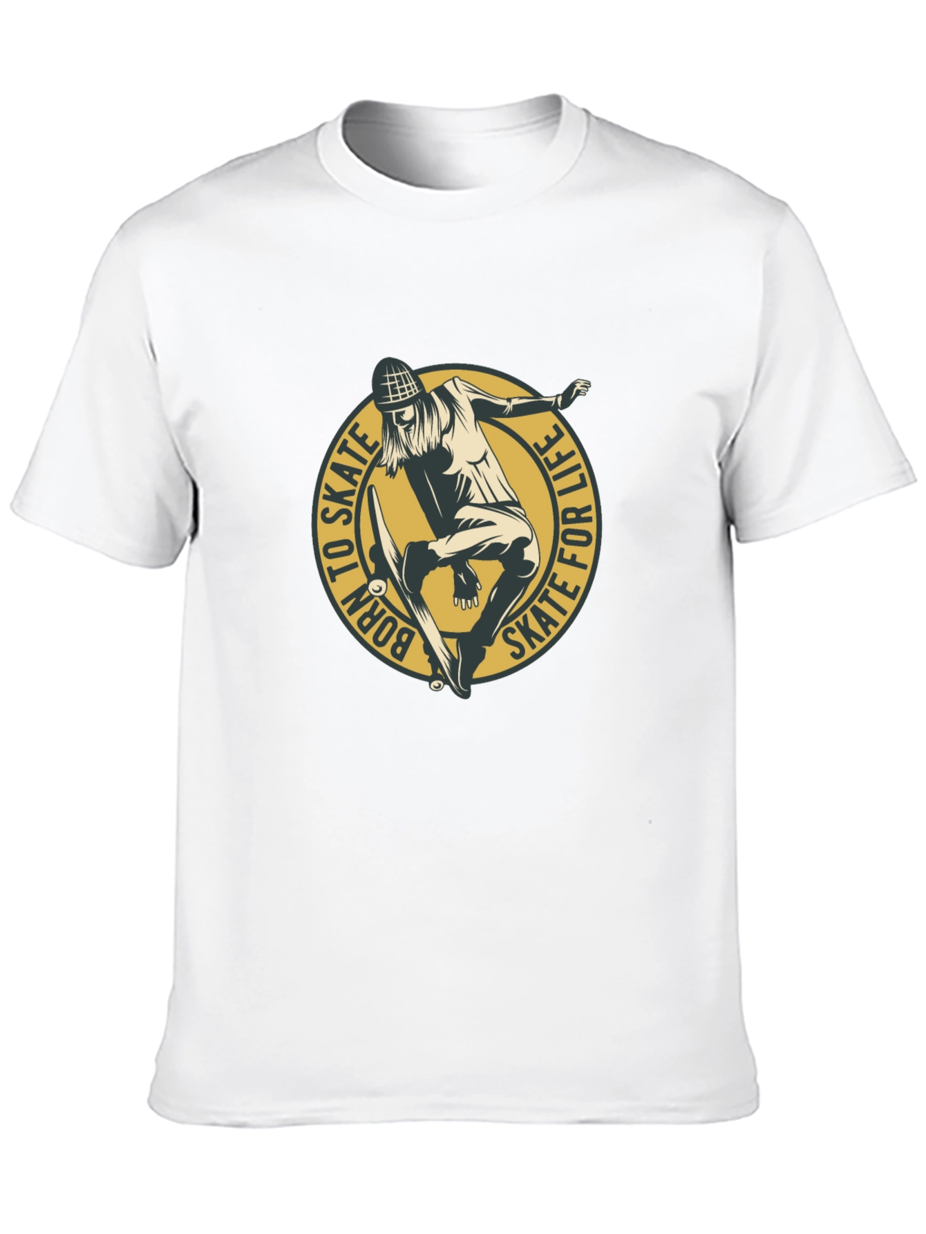 Born to Skate T-Shirt: Skater Graphic Tee
