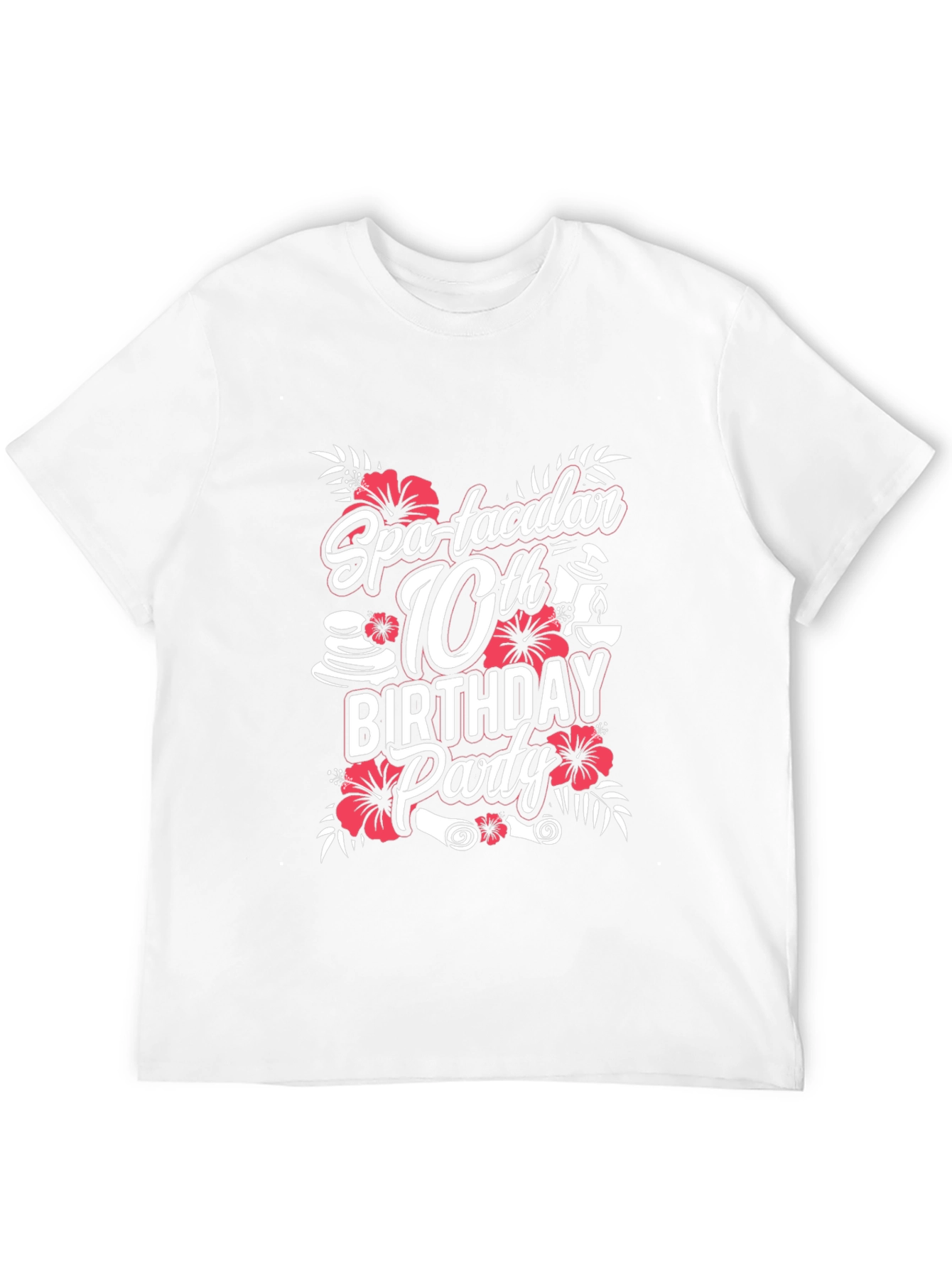 Spa-tacular 10th Birthday Party Graphic Tee