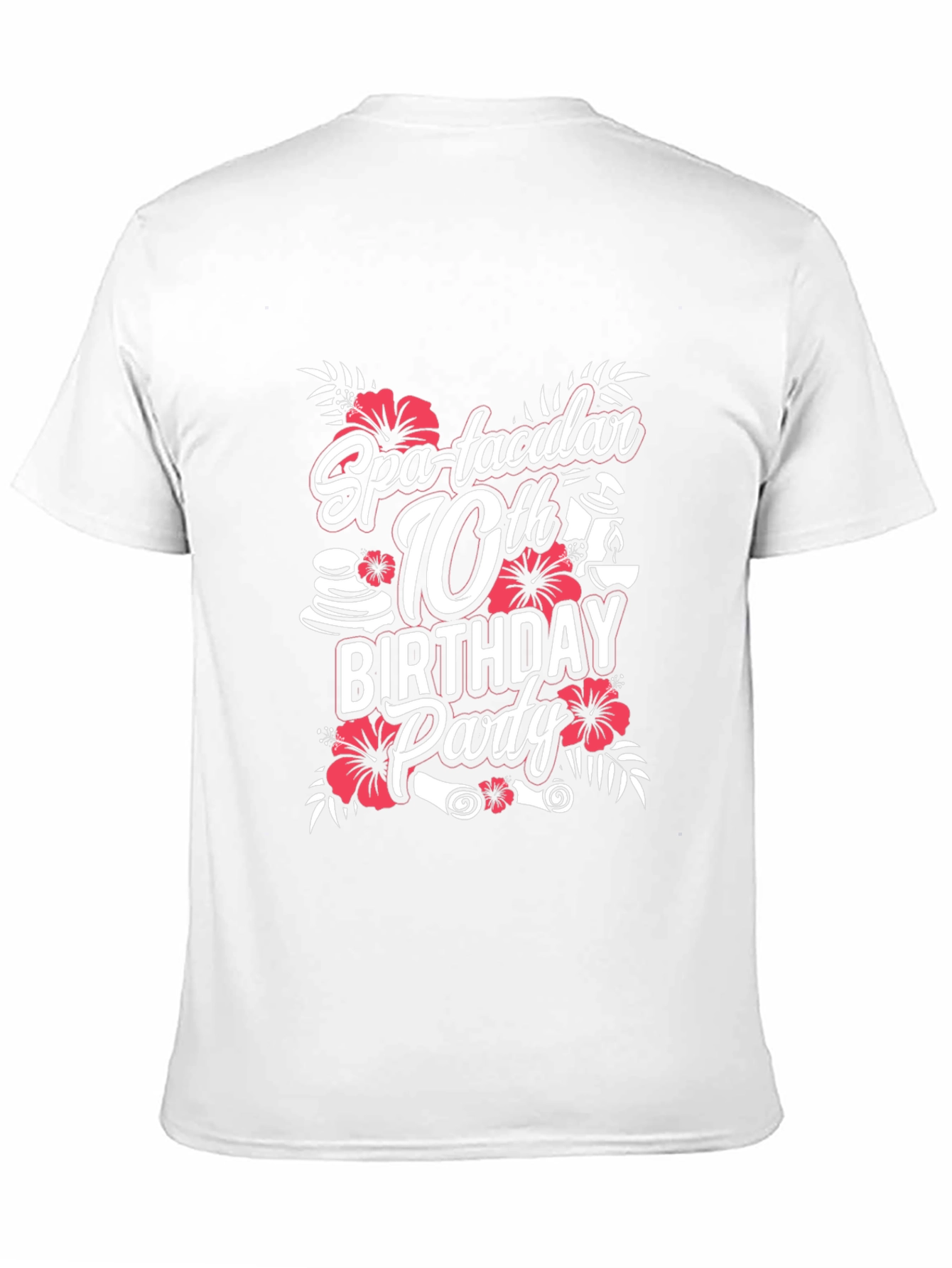 Spa-tacular 10th Birthday Party Graphic Tee