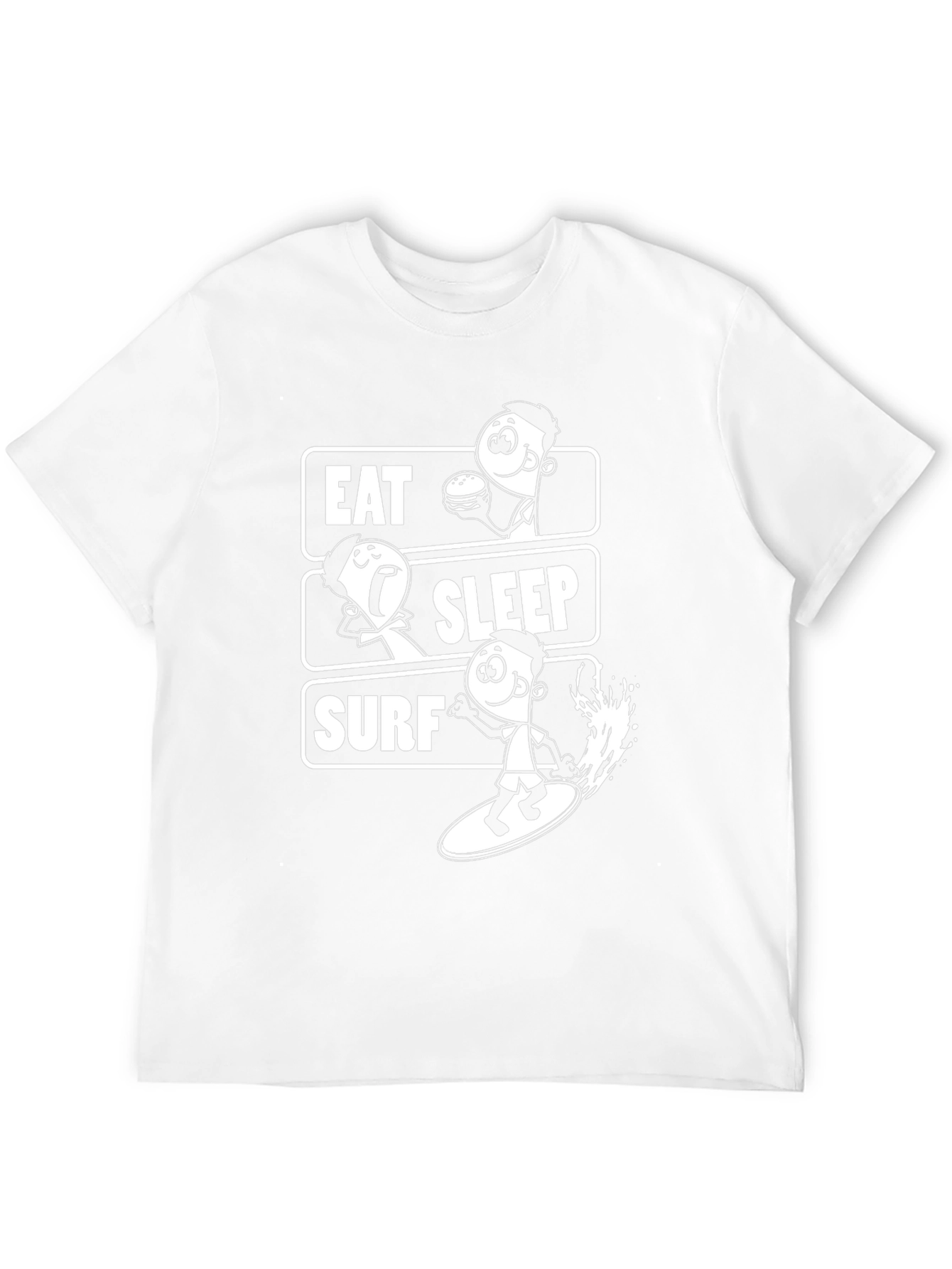 Eat Sleep Surf Graphic Tee