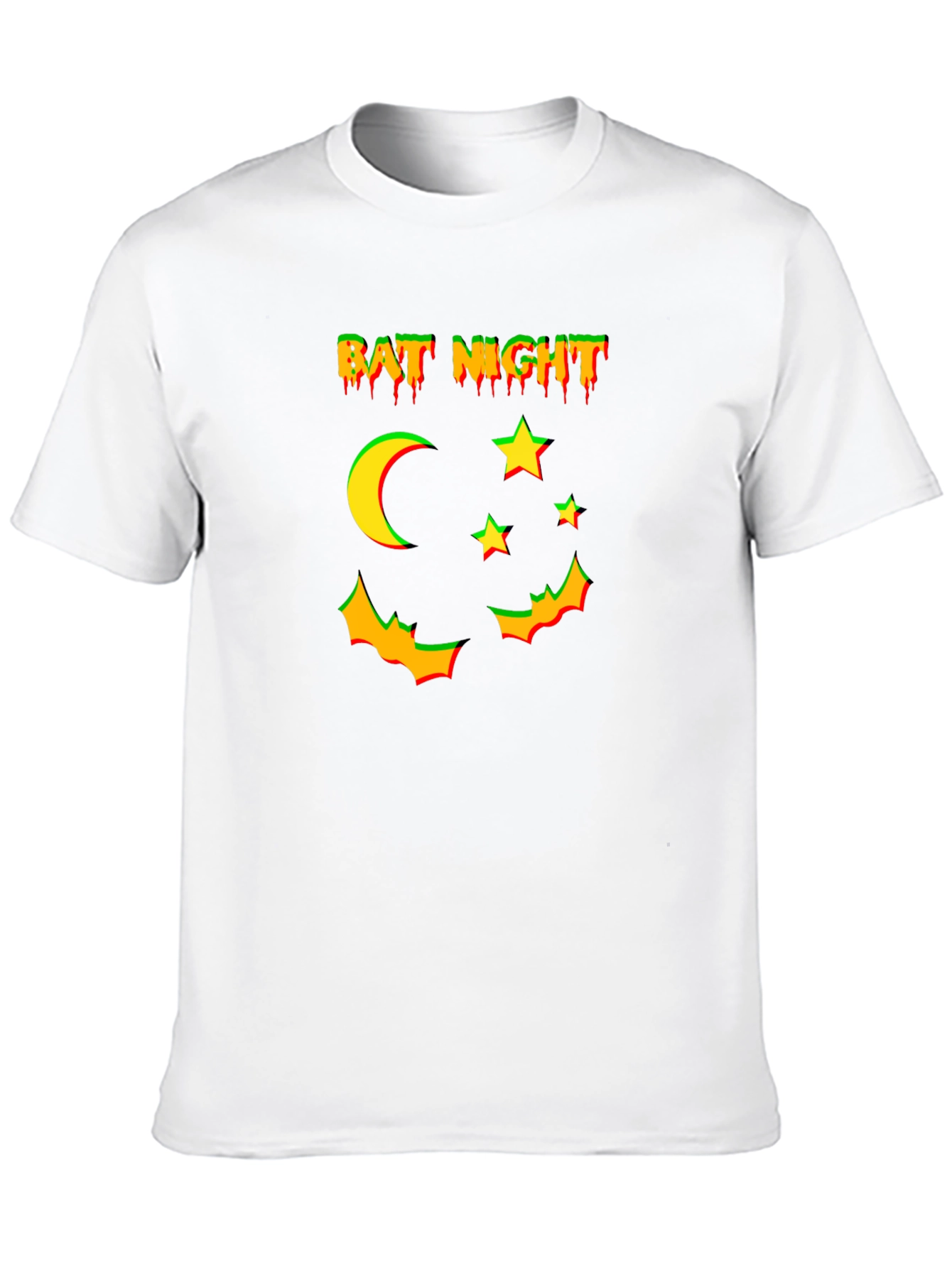 Bat Night Graphic T-Shirt