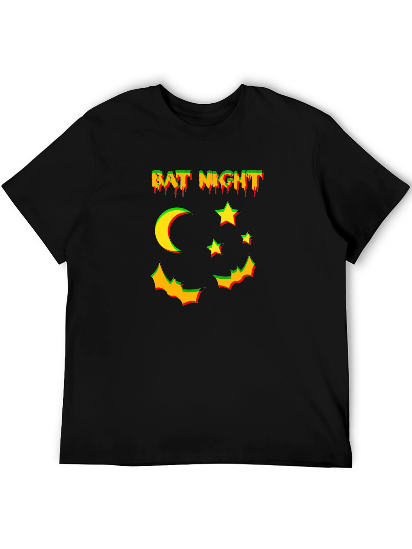 Bat Night Graphic T-Shirt