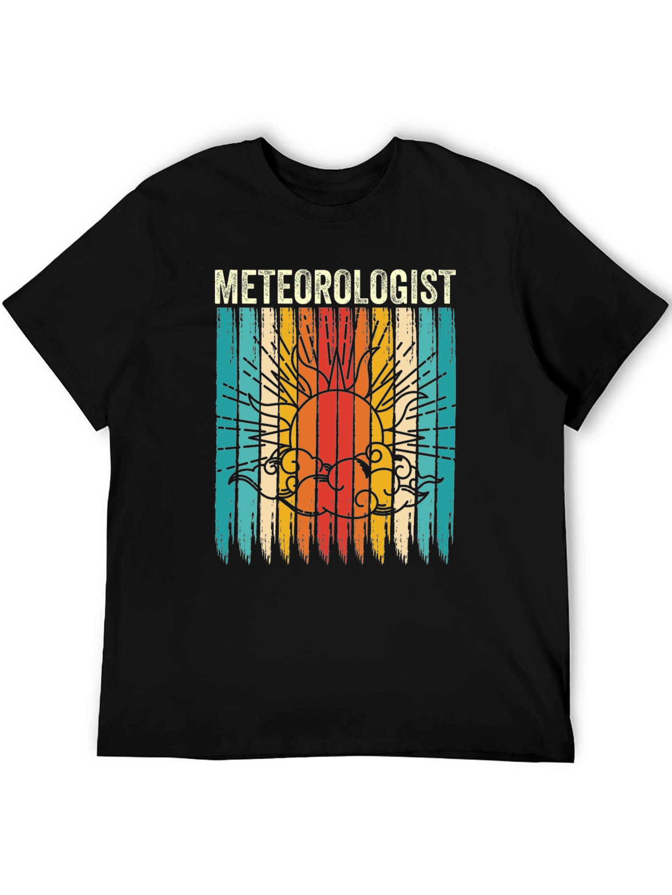 Retro Meteorologist T-Shirt - Weather Lover Tee