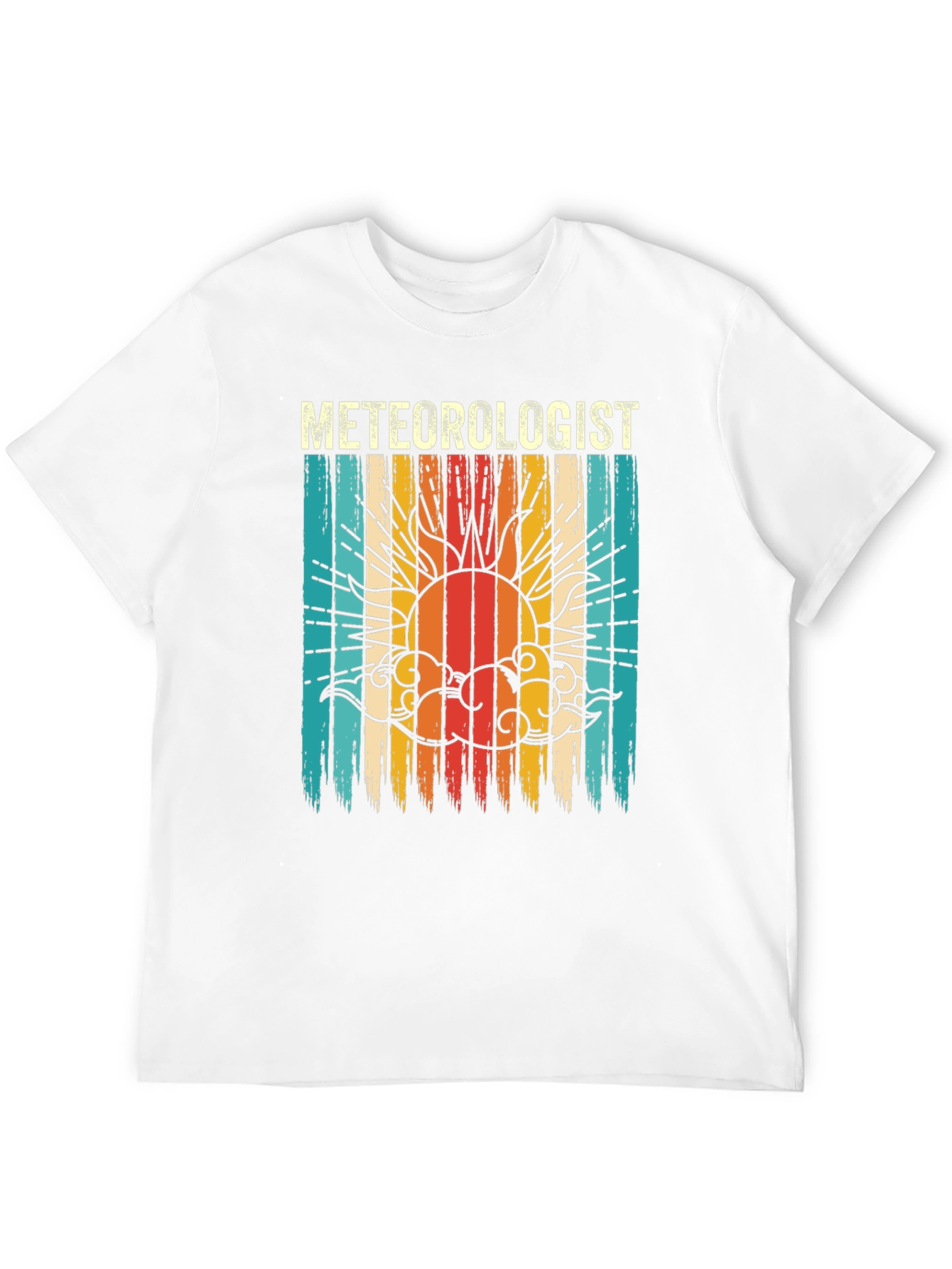 Retro Meteorologist T-Shirt - Weather Lover Tee
