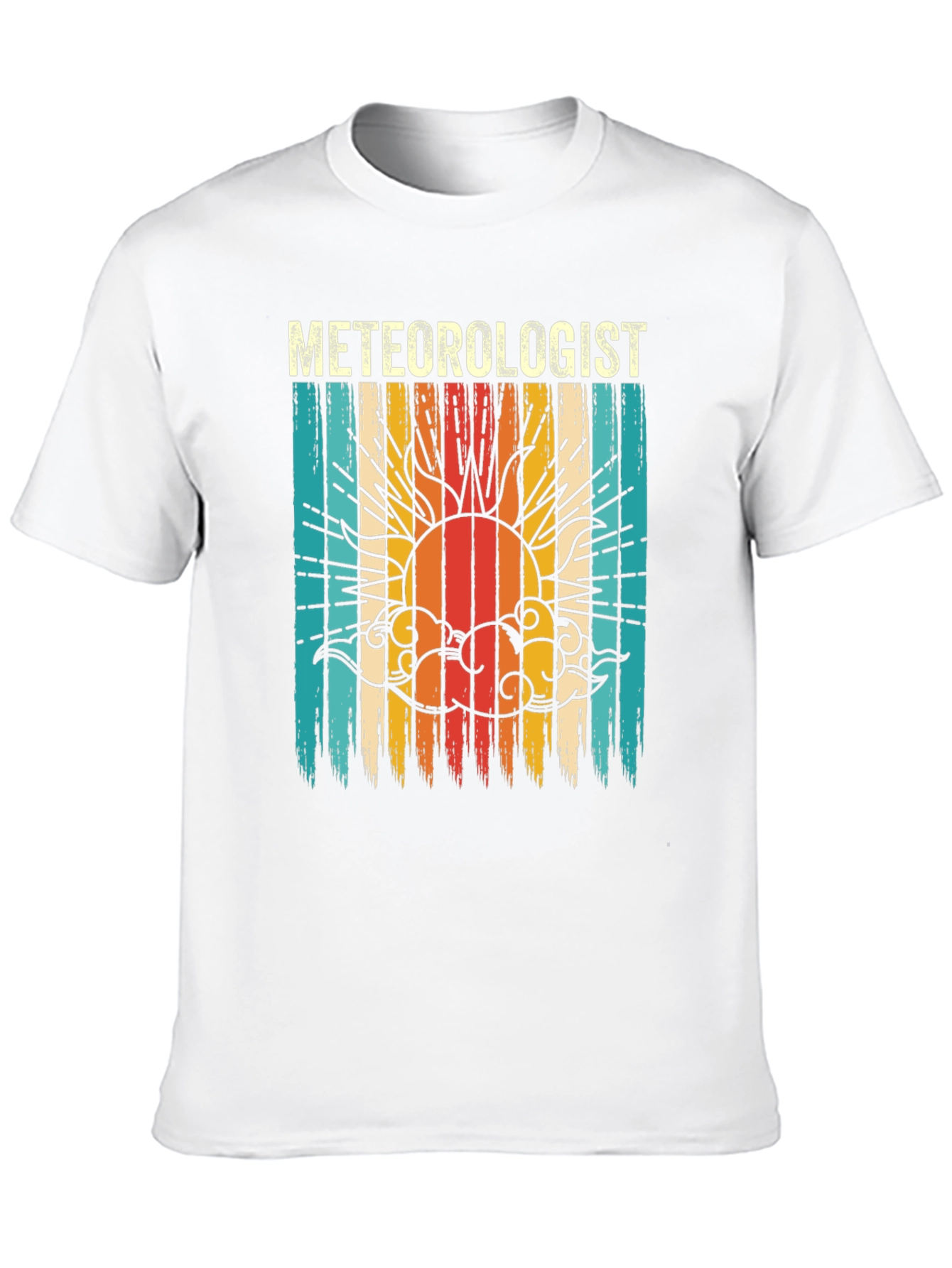 Retro Meteorologist T-Shirt - Weather Lover Tee