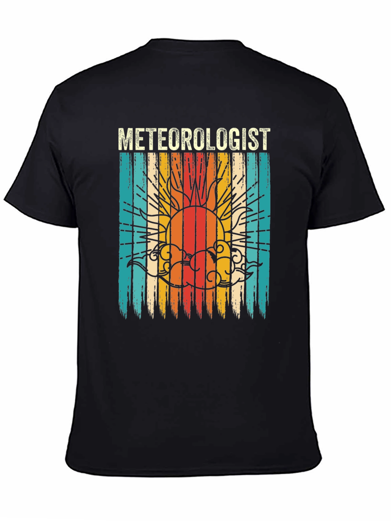 Retro Meteorologist T-Shirt - Weather Lover Tee