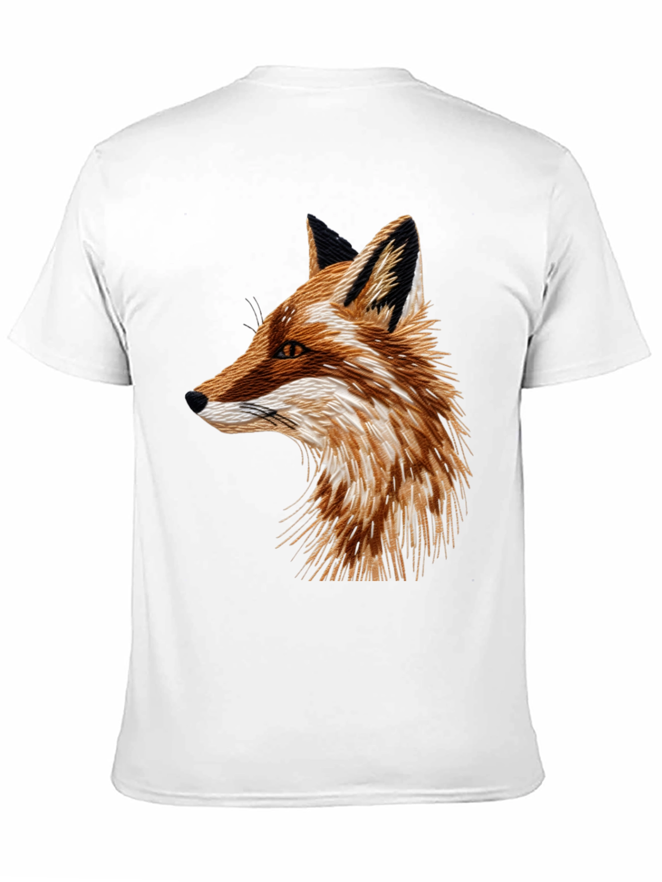 Fox Graphic Black T-Shirt - Mens Fashion Tee