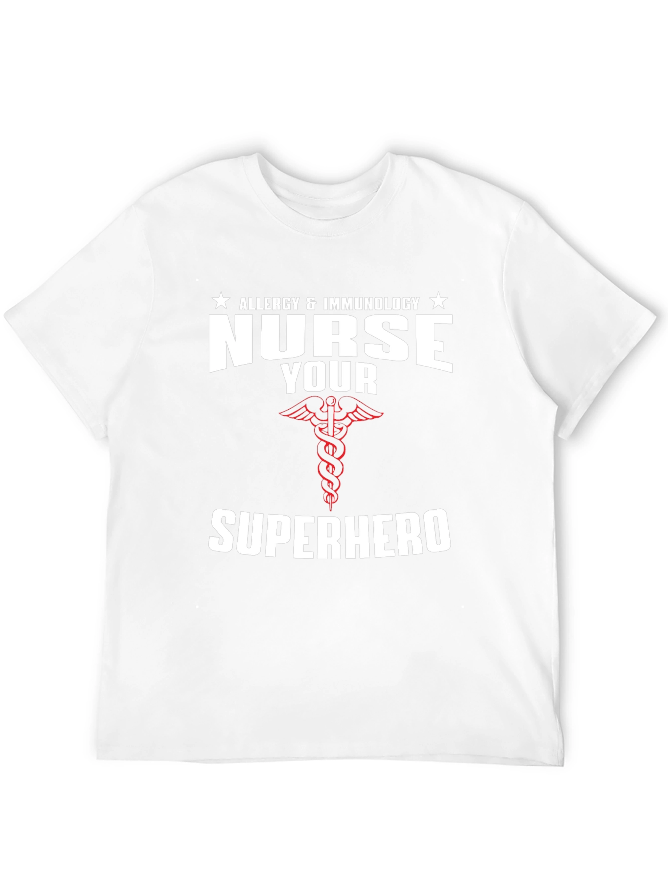 Allergy & Immunology Nurse Superhero T-Shirt