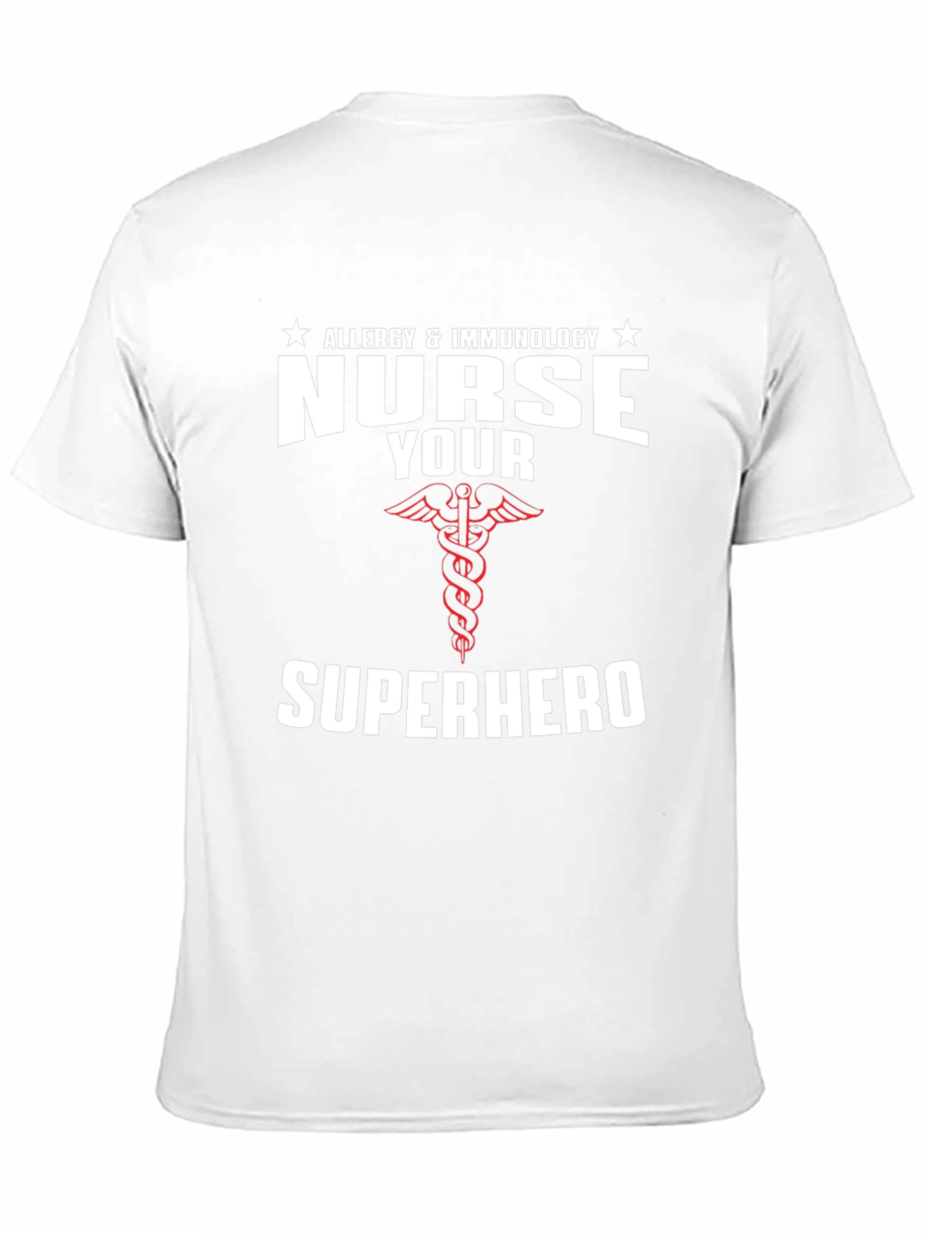 Allergy & Immunology Nurse Superhero T-Shirt
