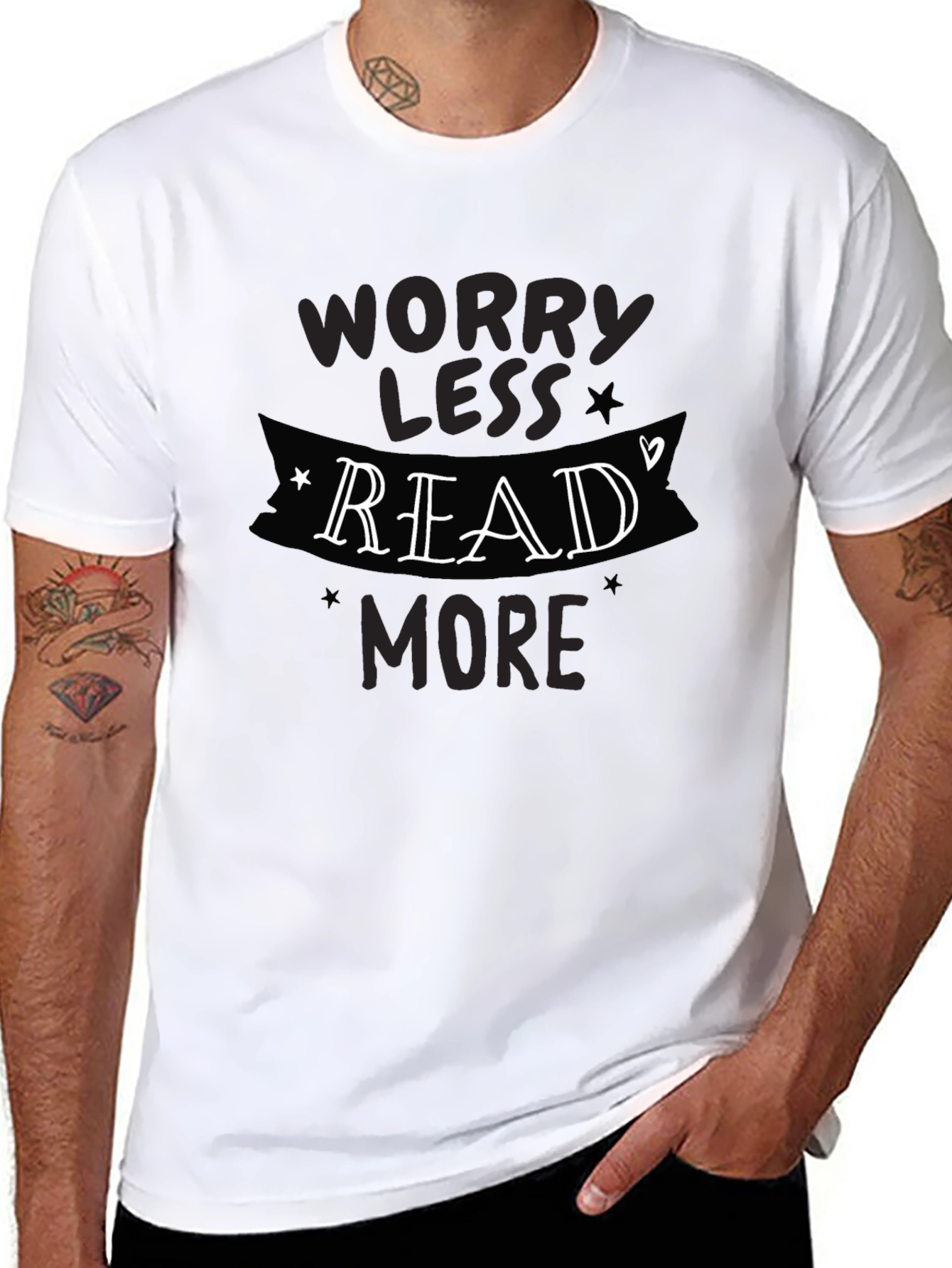 Worry Less Read More Graphic T-Shirt
