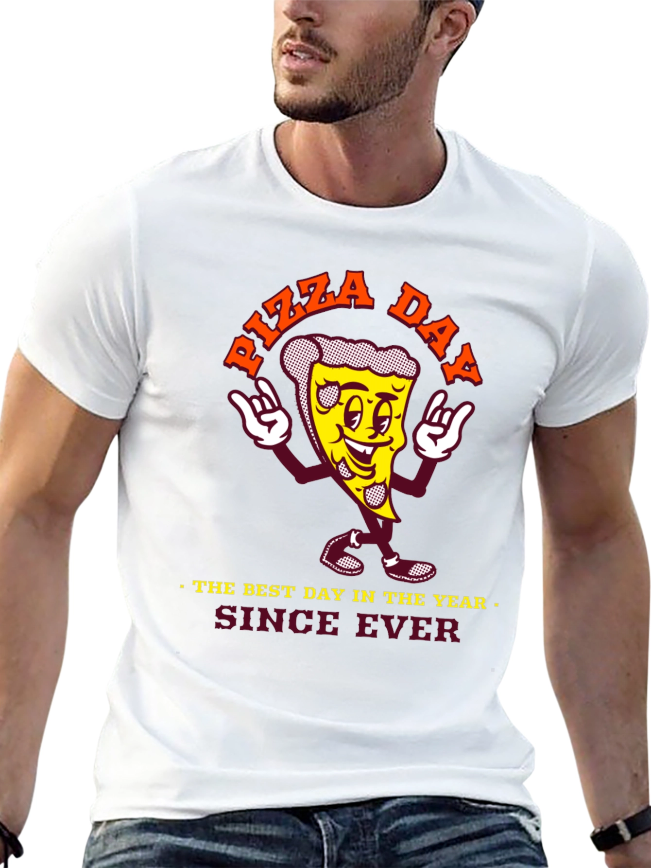 Pizza Day Graphic Tee - Best Day Ever!