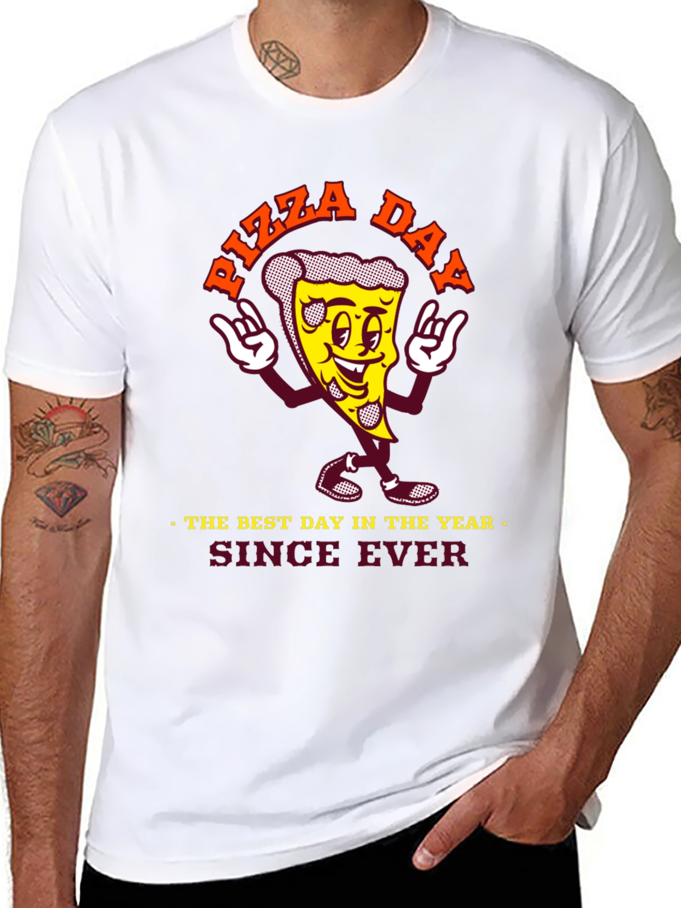 Pizza Day Graphic Tee - Best Day Ever!