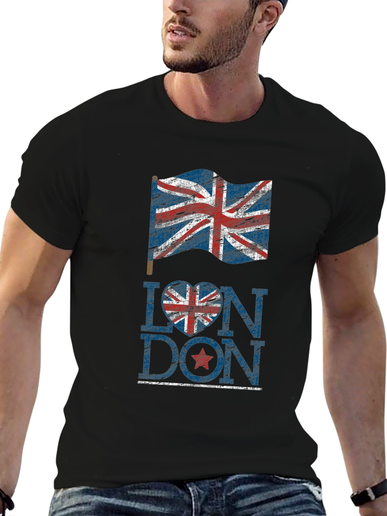 London Union Jack Graphic Tee