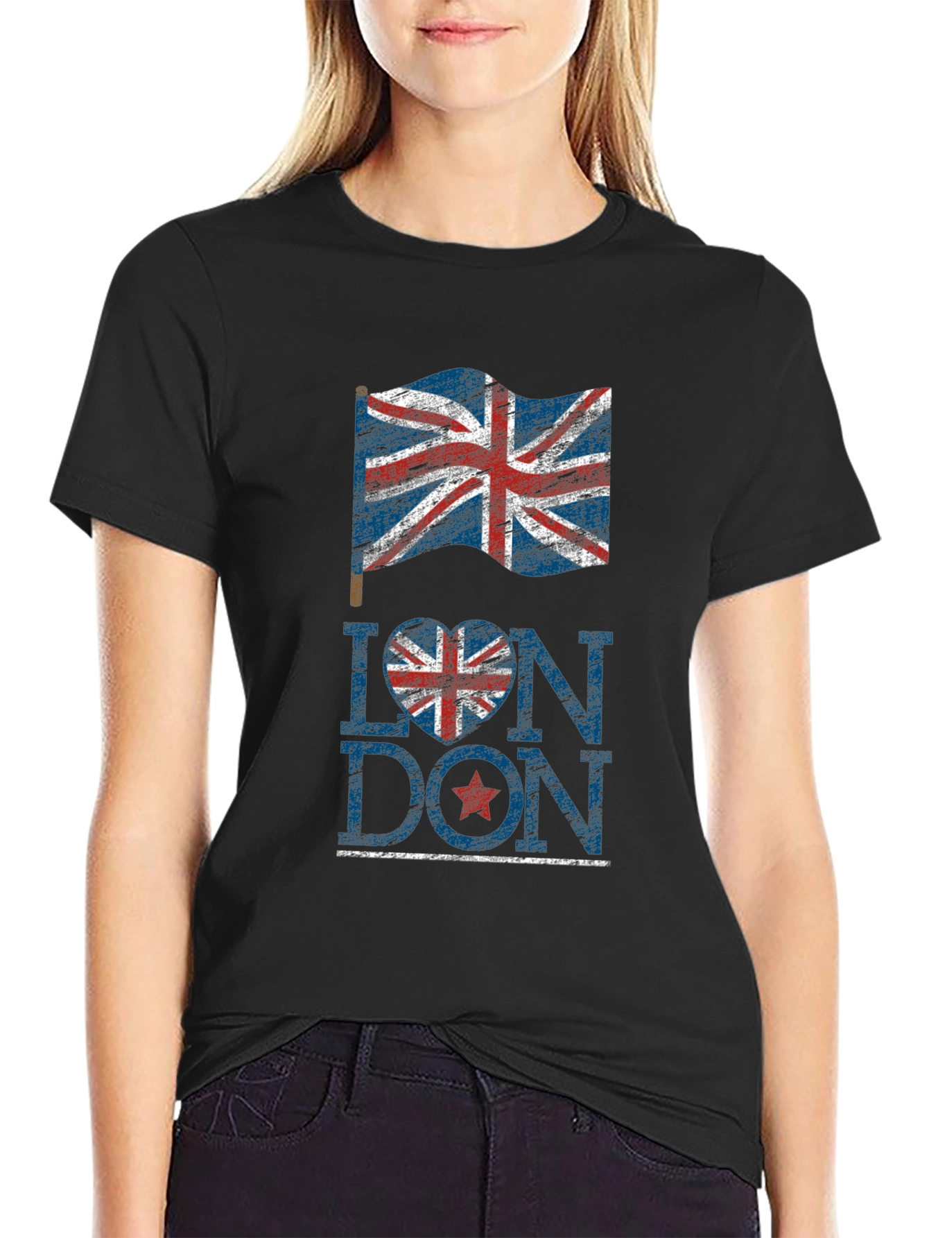 London Union Jack Graphic Tee