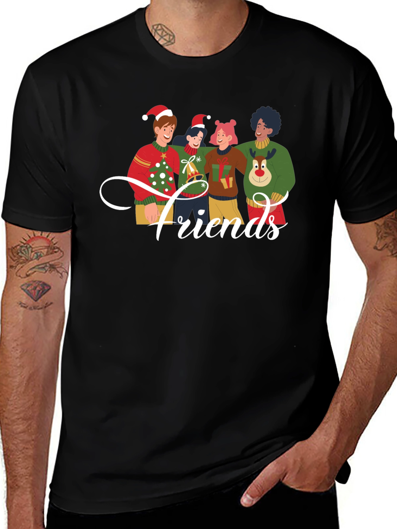Festive Friends Christmas T-Shirt
