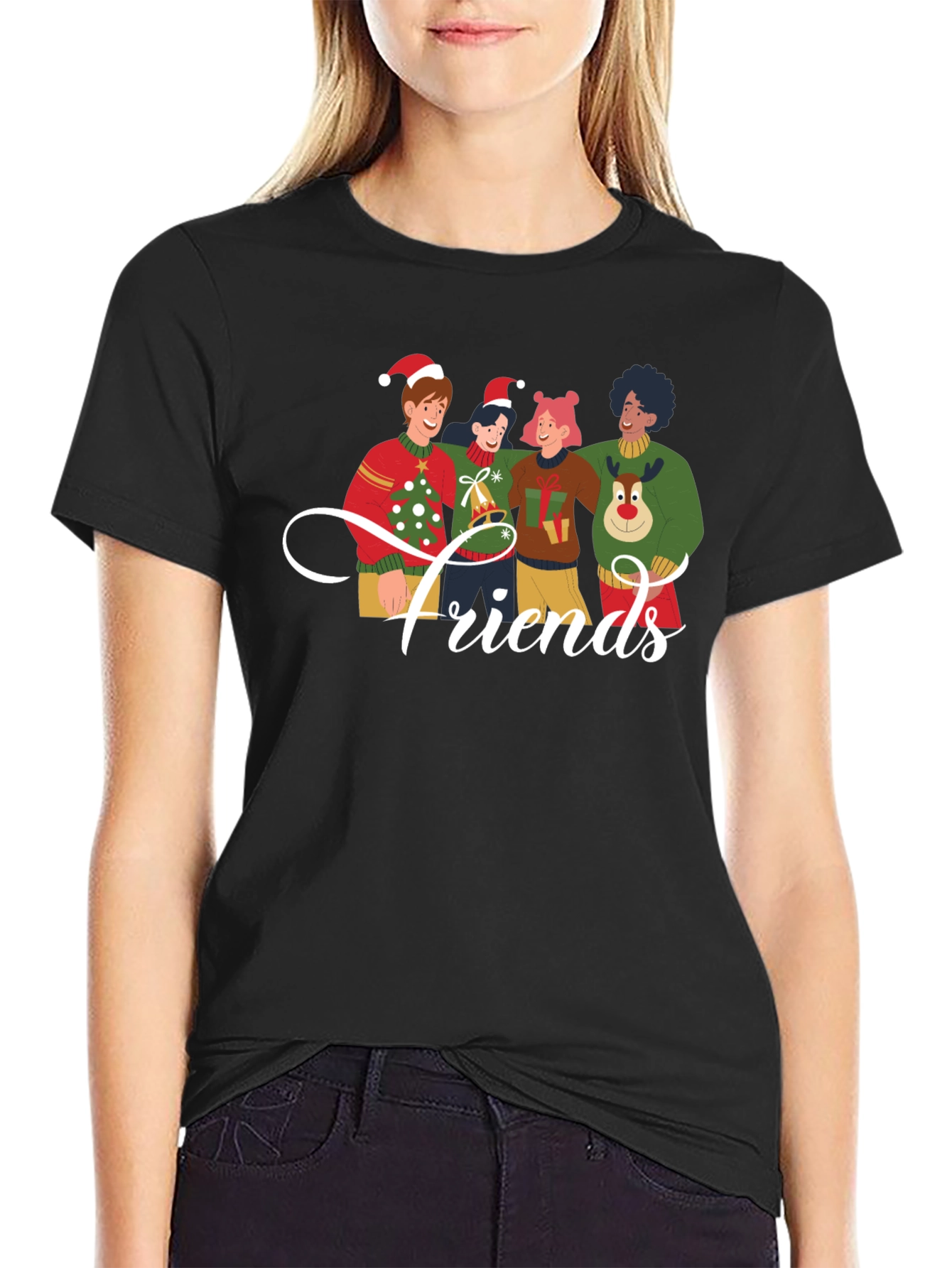 Festive Friends Christmas T-Shirt
