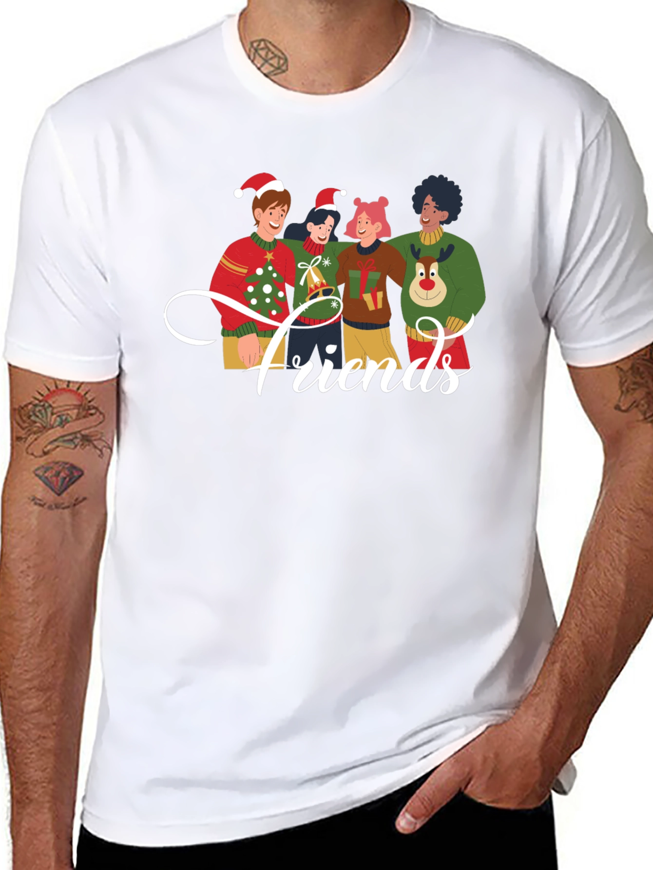 Festive Friends Christmas T-Shirt