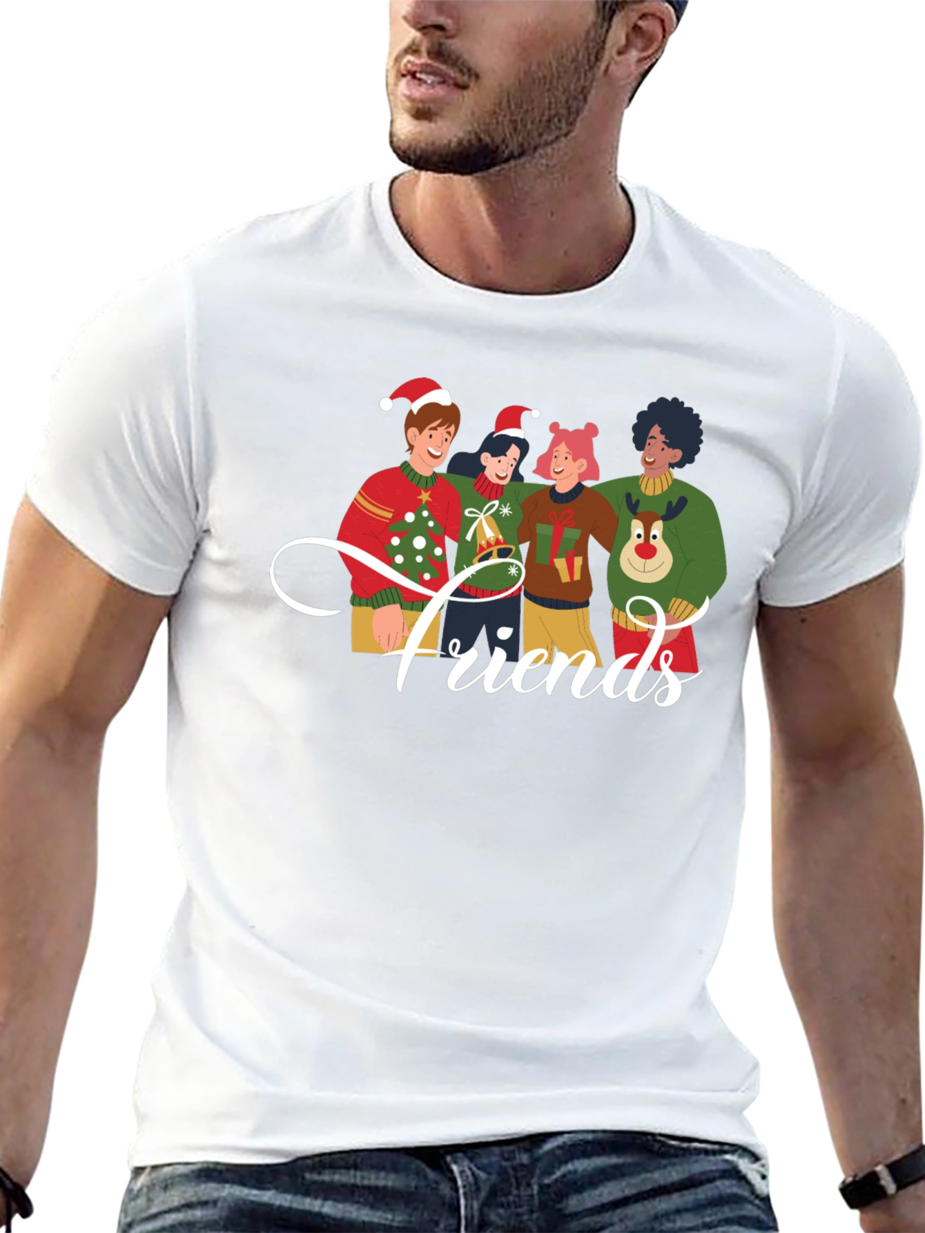 Festive Friends Christmas T-Shirt