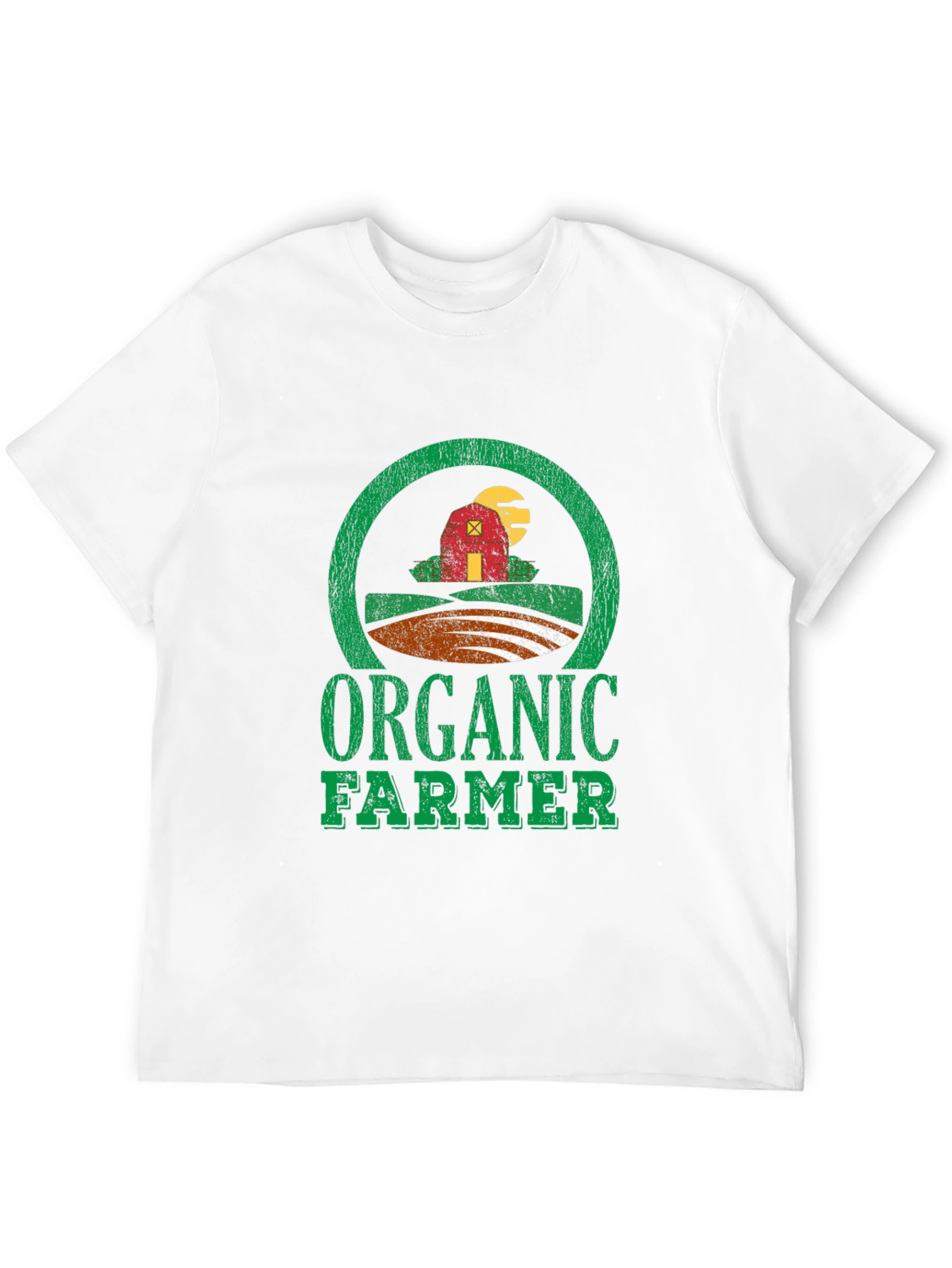 Organic Farmer Graphic Tee - Black