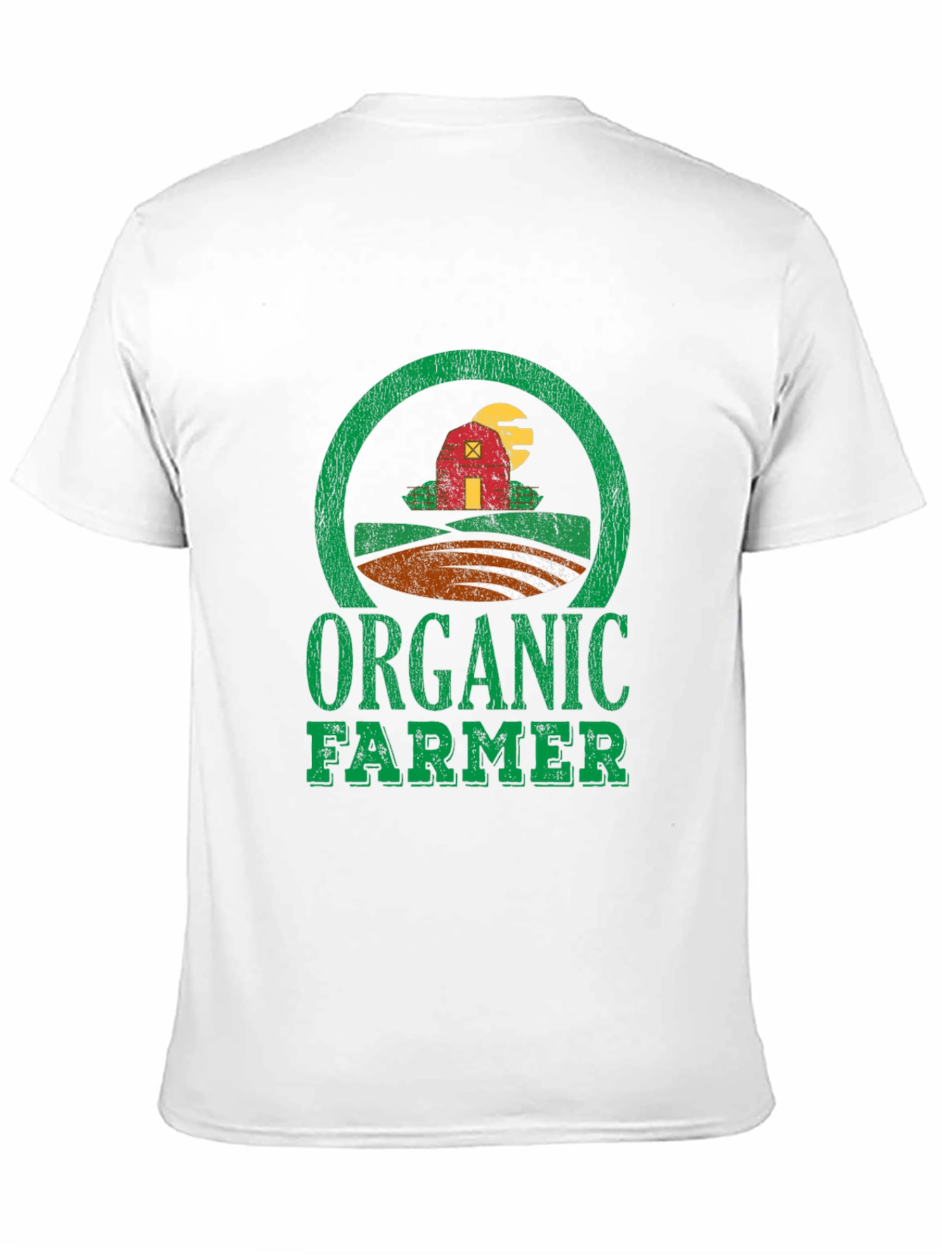 Organic Farmer Graphic Tee - Black
