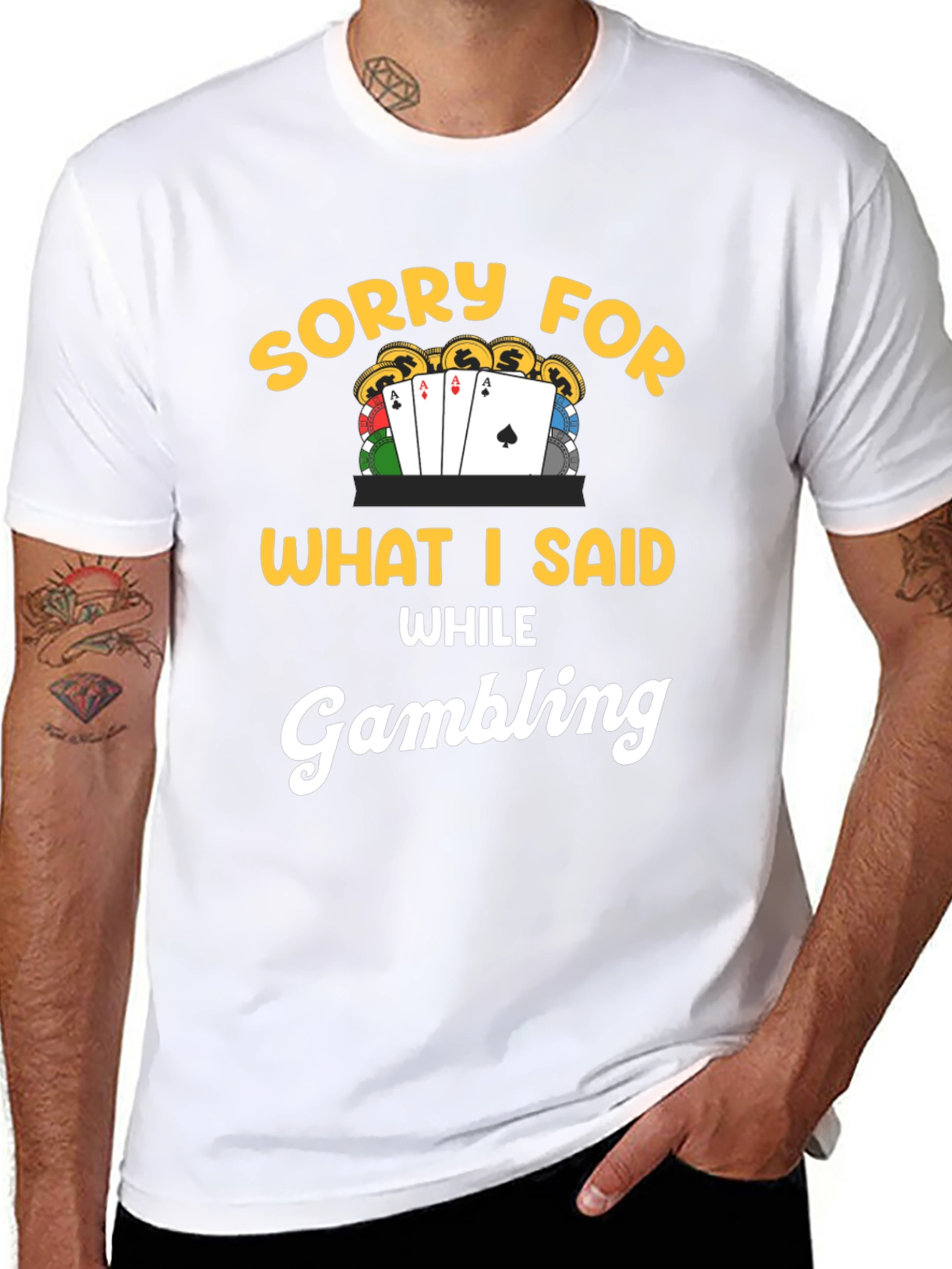 Sorry Gambling T-Shirt