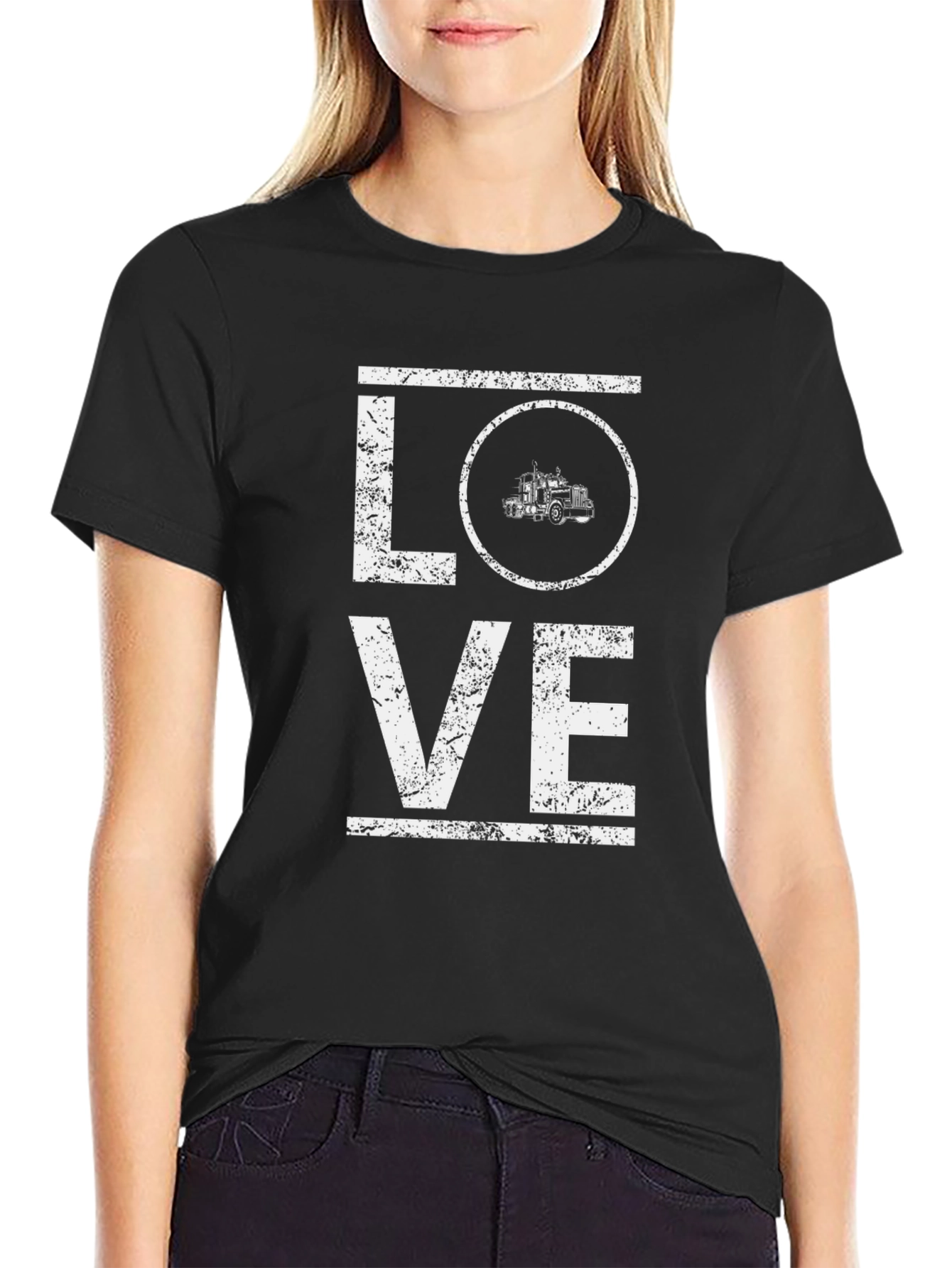 Trucker Love T-Shirt - Semi Truck Driver Tee