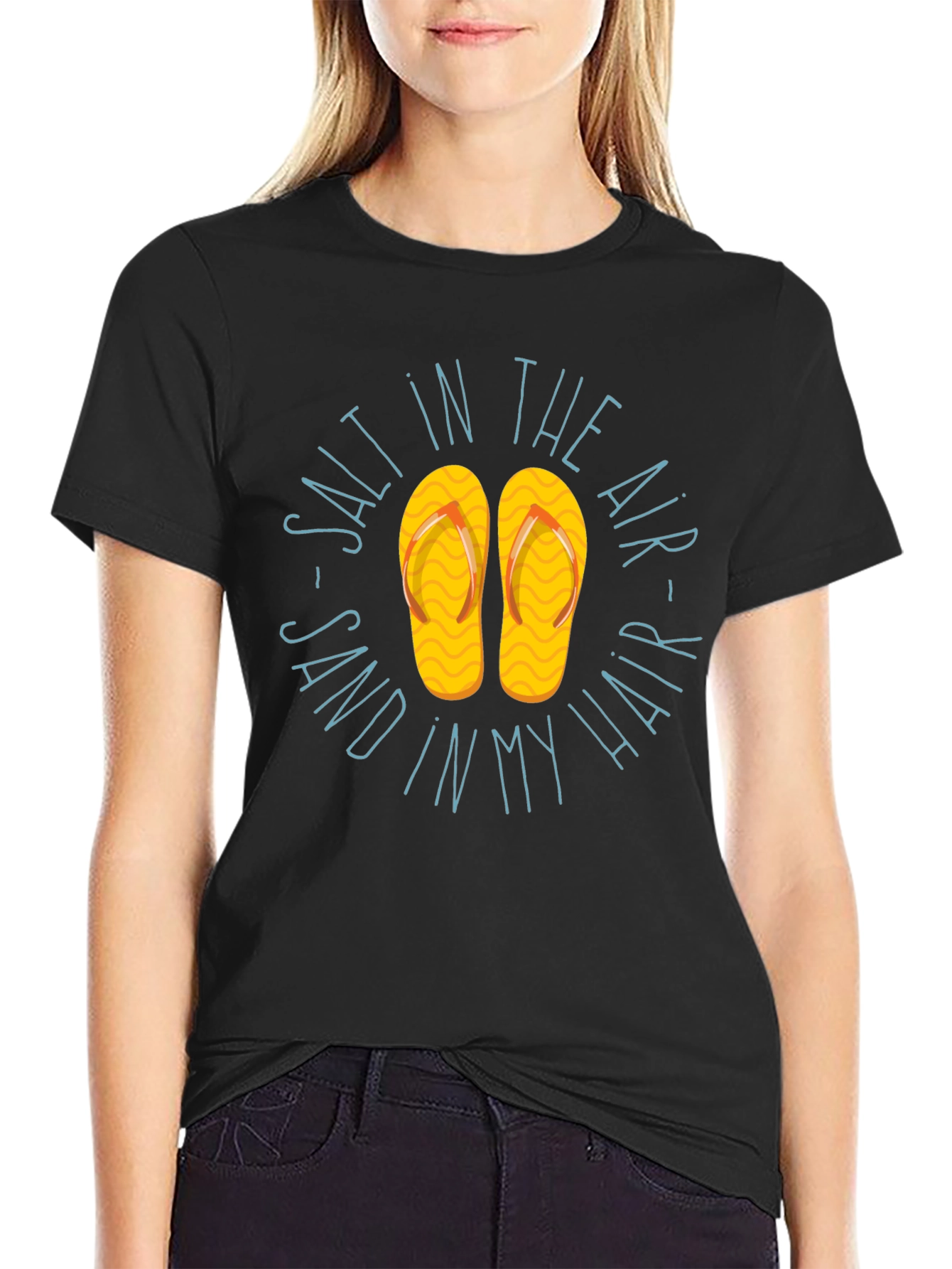Salt Air Sand Hair T-Shirt - Beach Lover Tee