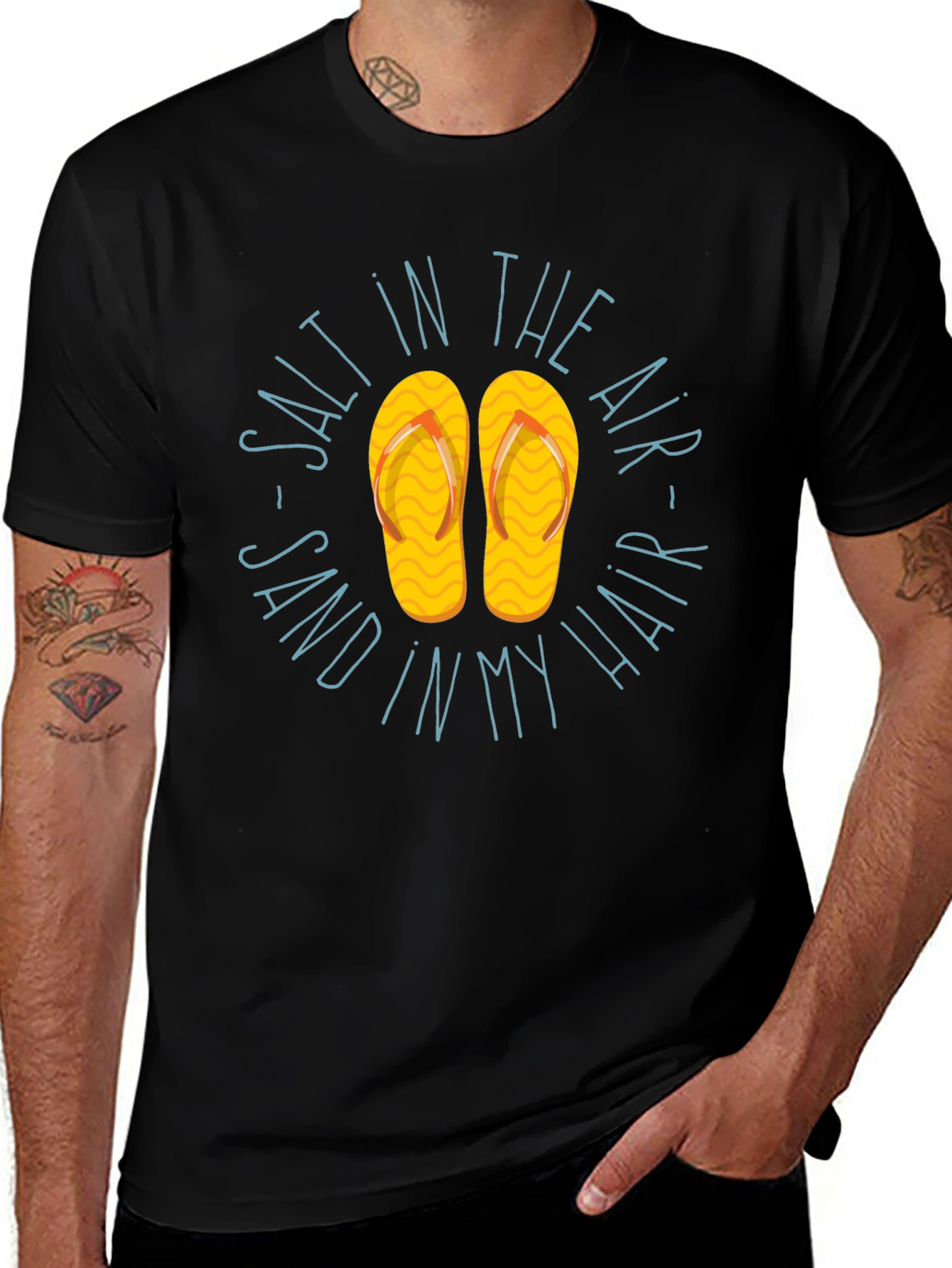 Salt Air Sand Hair T-Shirt - Beach Lover Tee