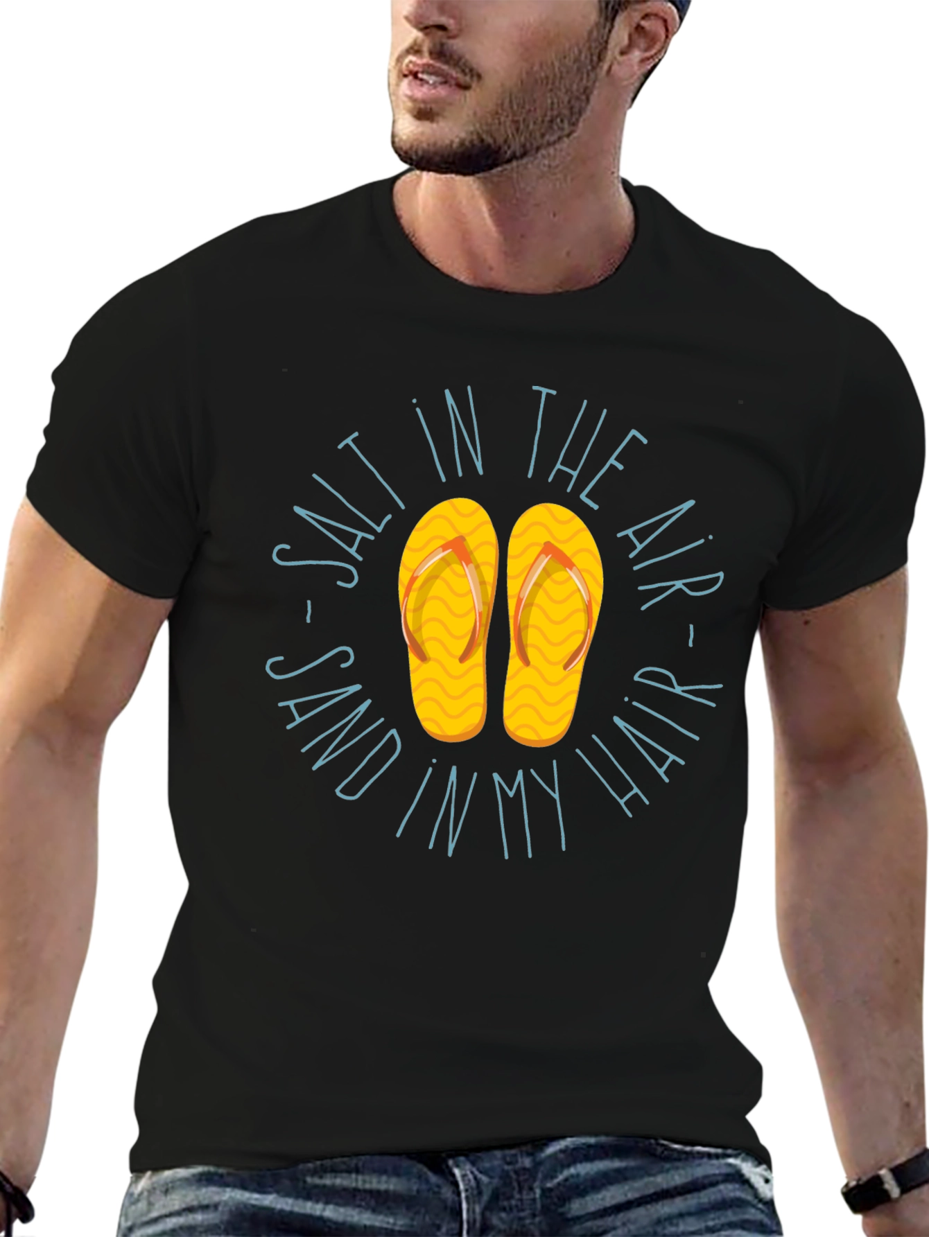 Salt Air Sand Hair T-Shirt - Beach Lover Tee