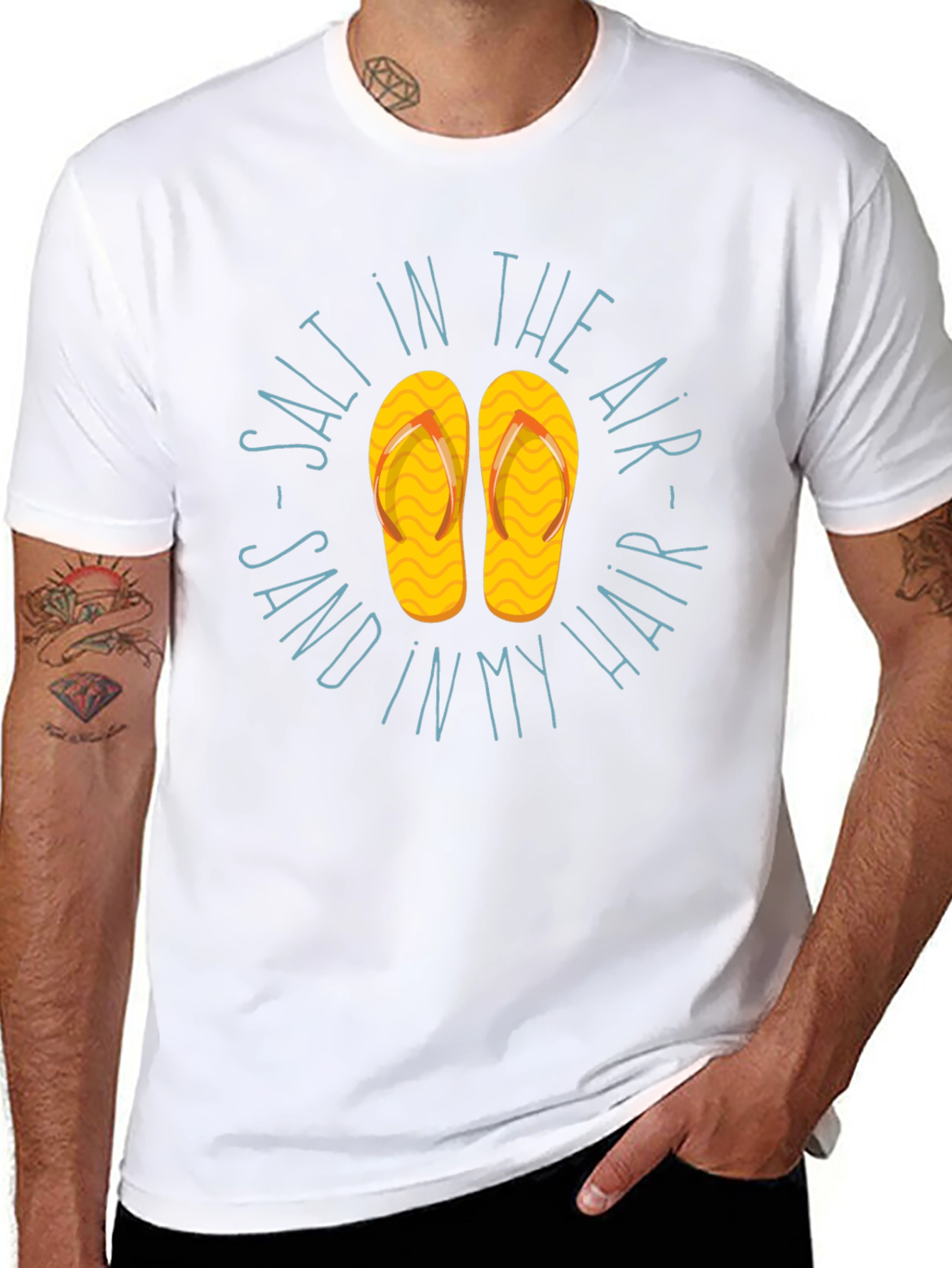 Salt Air Sand Hair T-Shirt - Beach Lover Tee