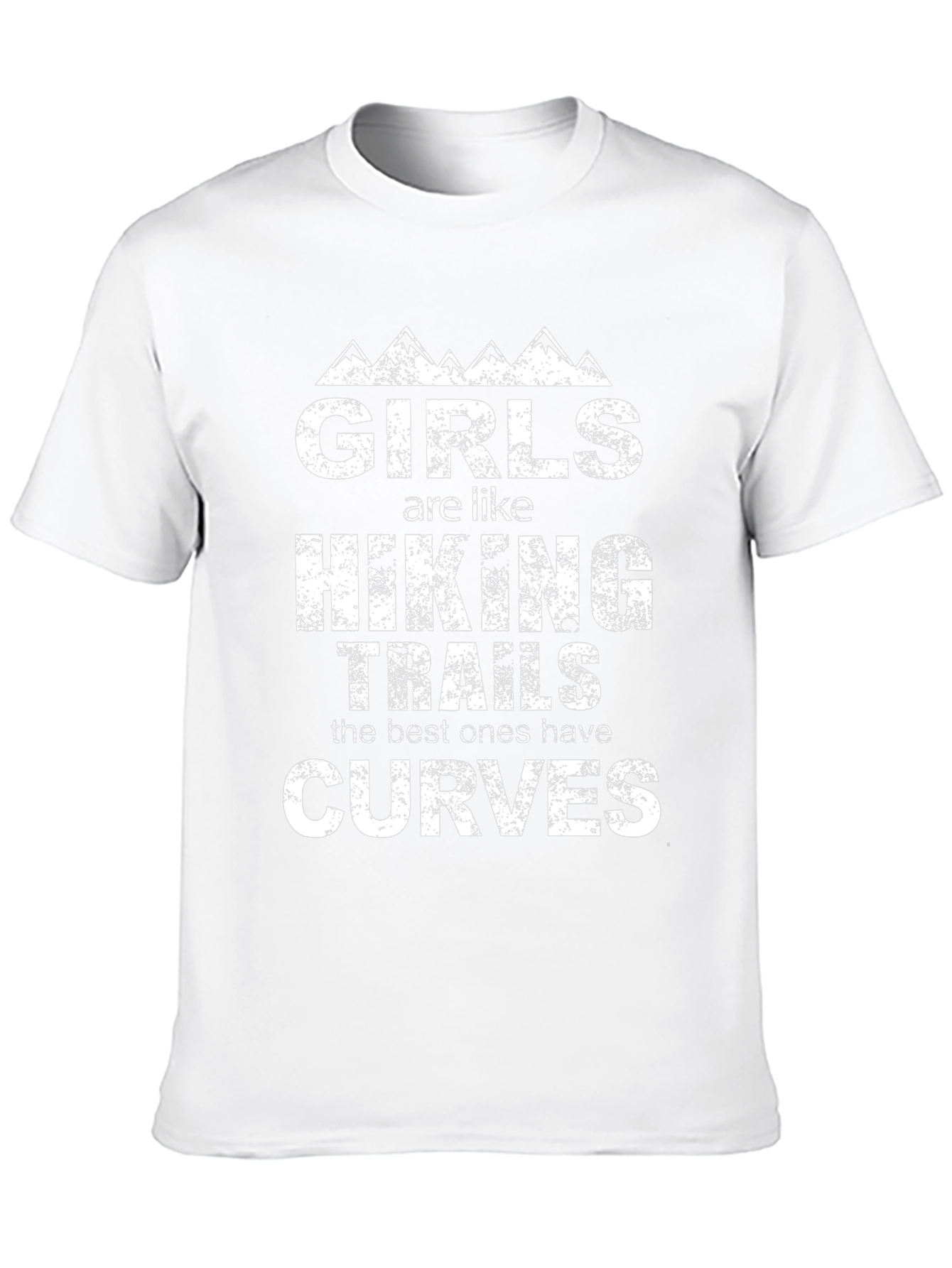 Girls Hiking Trails Curves Graphic Tee