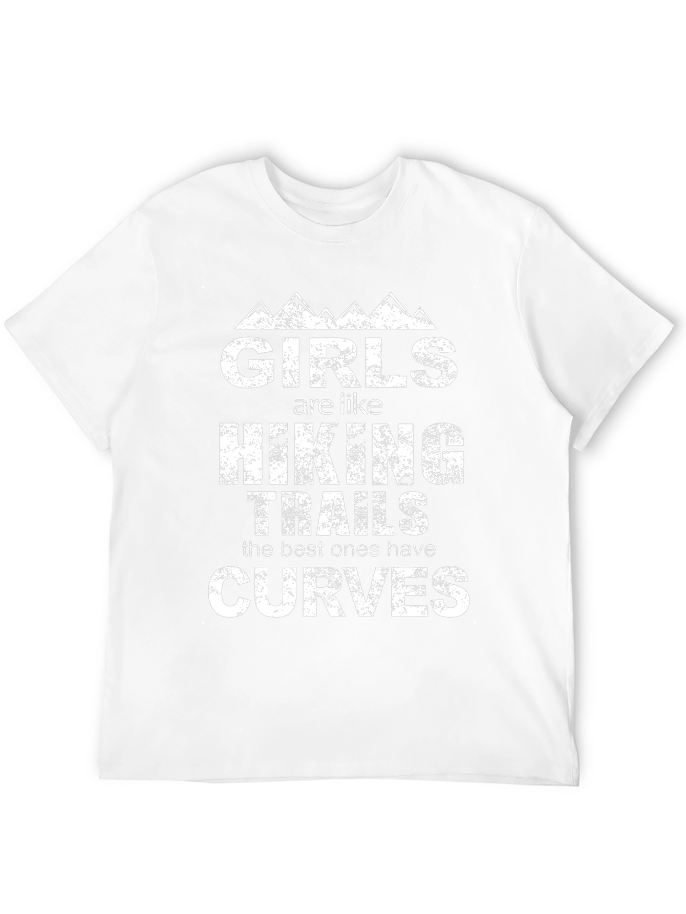 Girls Hiking Trails Curves Graphic Tee