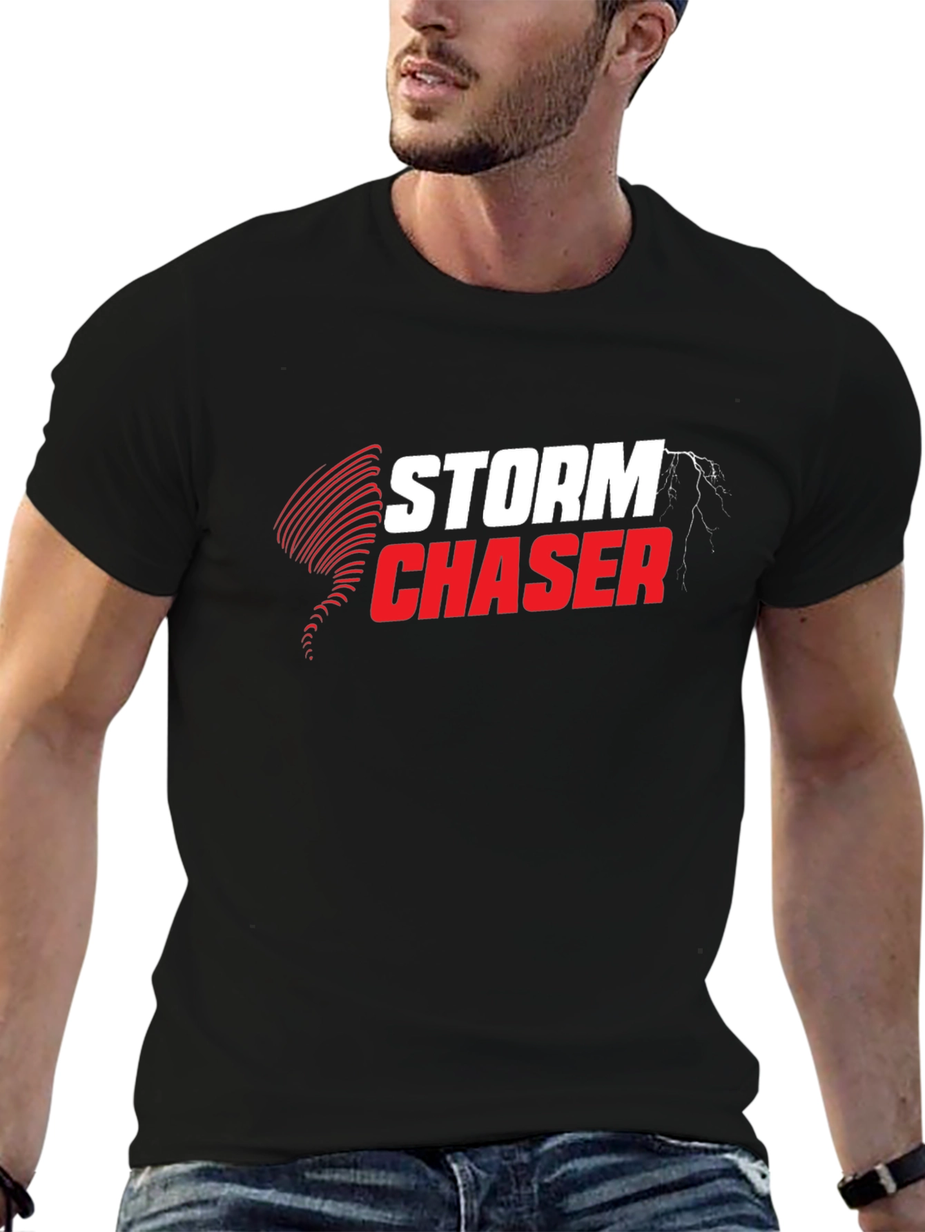 Storm Chaser Graphic T-Shirt - Weather Enthusiast Tee