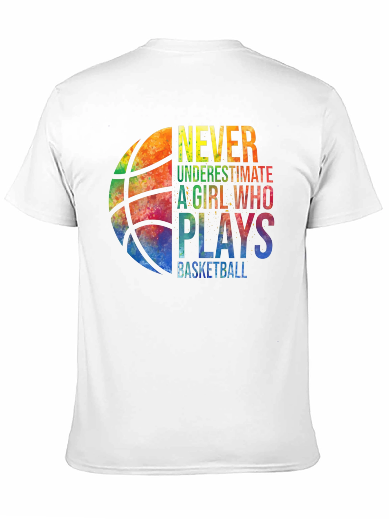 Basketball Girl T-Shirt - Never Underestimate