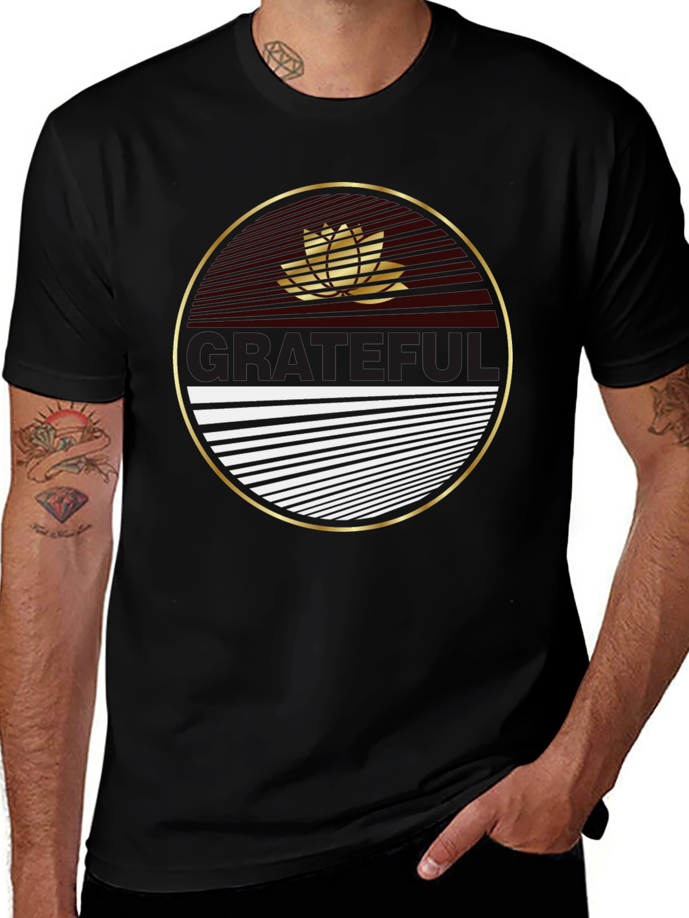 Grateful Graphic Tee - Stylish Comfort