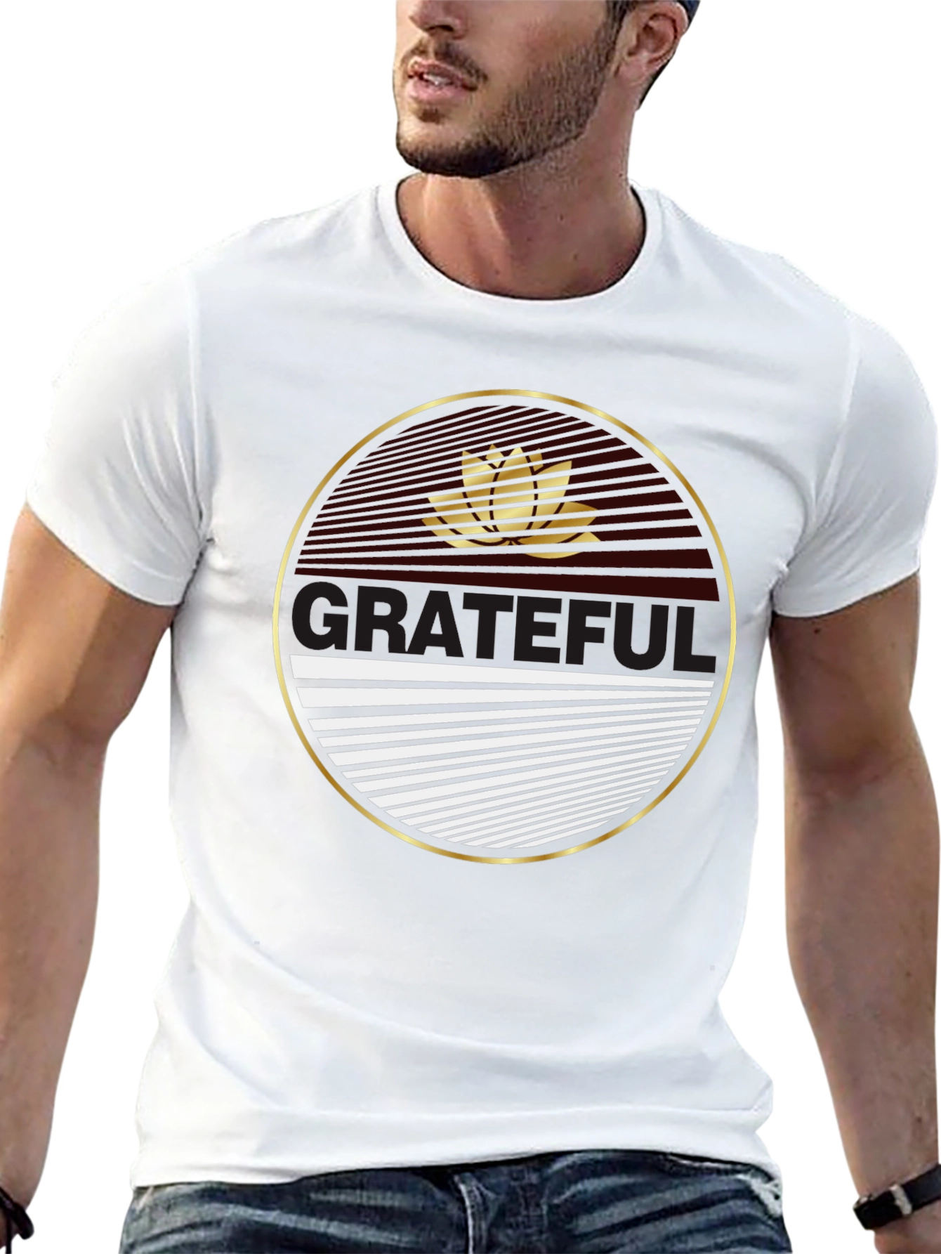 Grateful Graphic Tee - Stylish Comfort