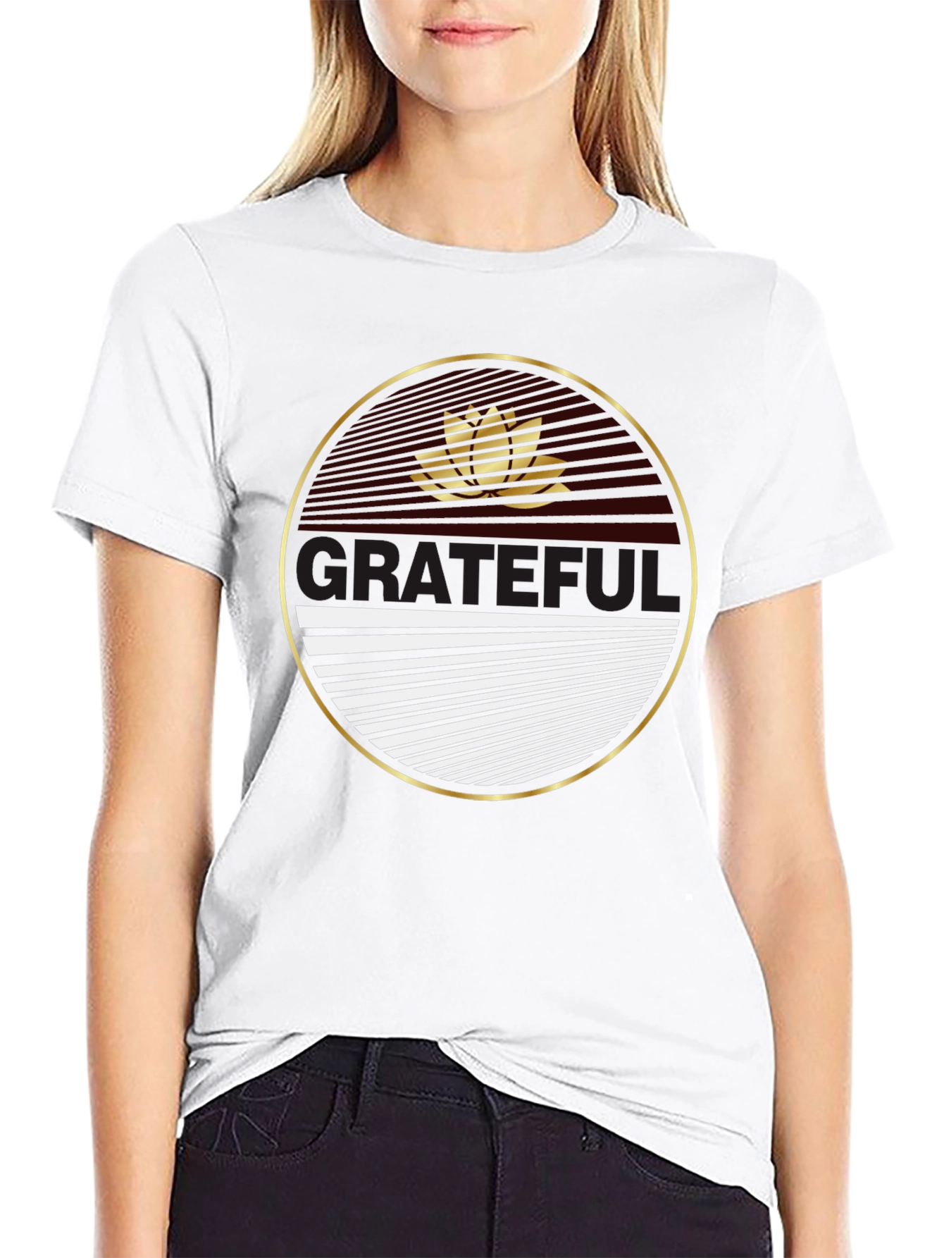 Grateful Graphic Tee - Stylish Comfort
