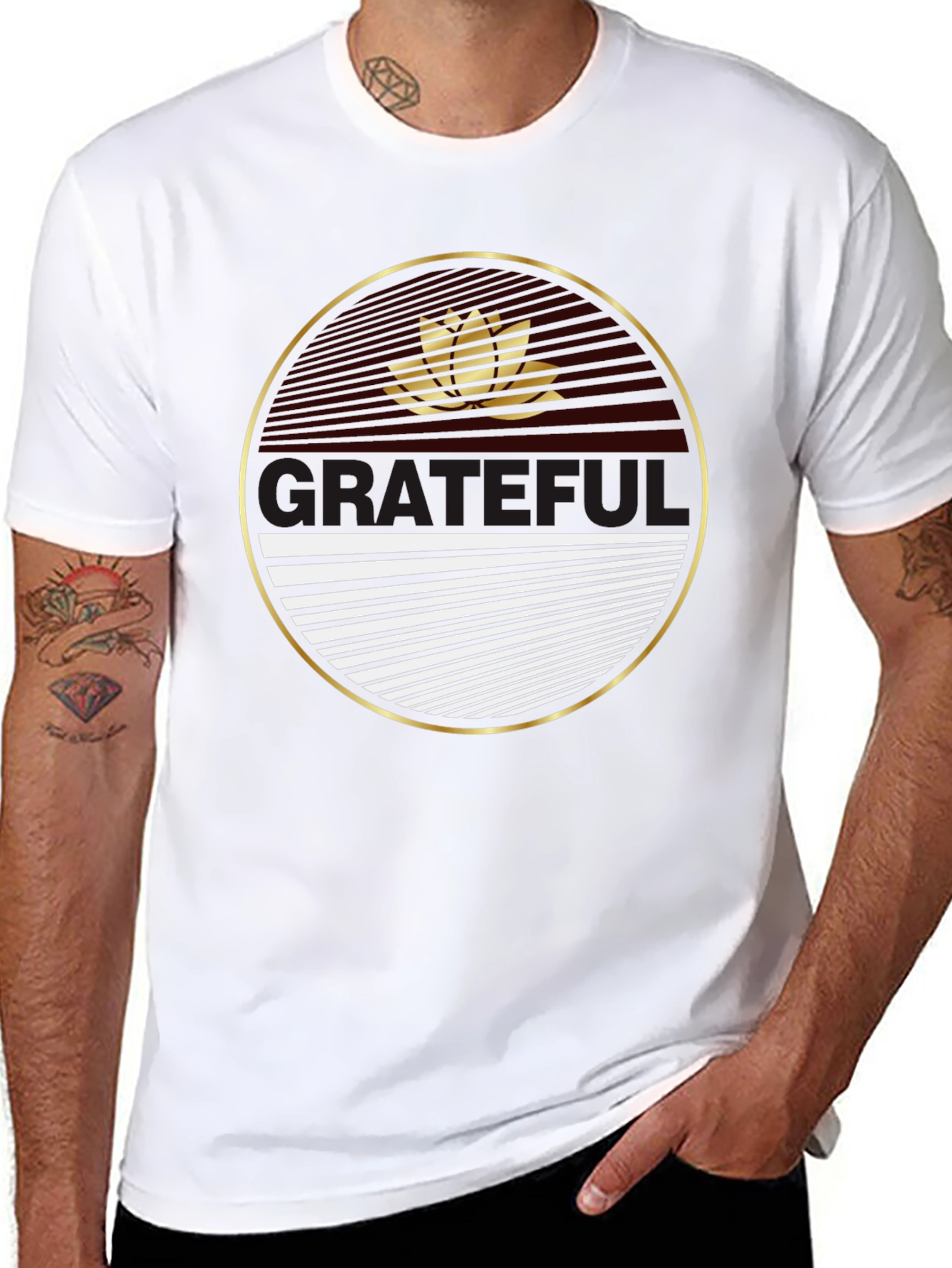 Grateful Graphic Tee - Stylish Comfort