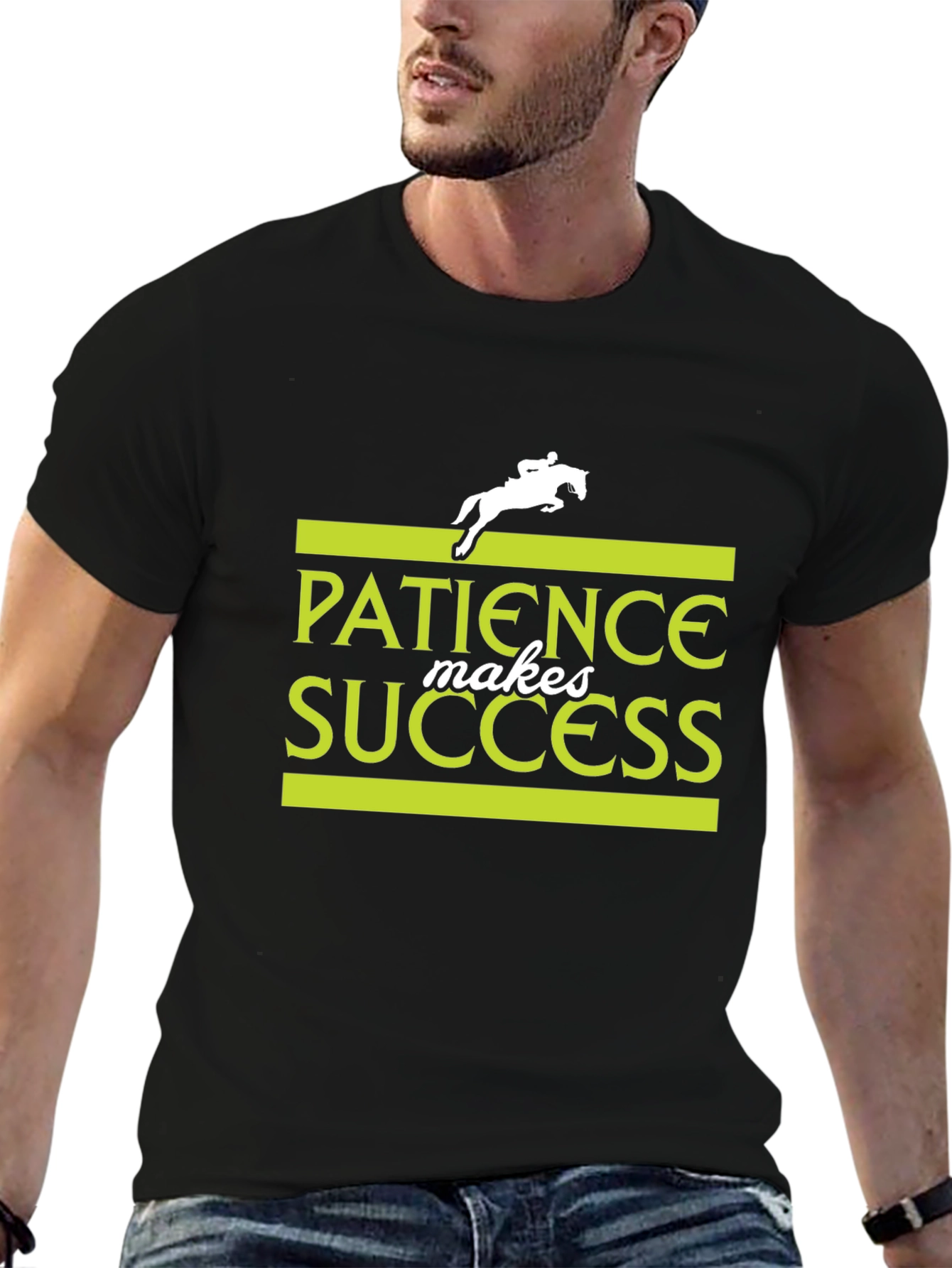 Patience Makes Success T-Shirt - Equestrian Design