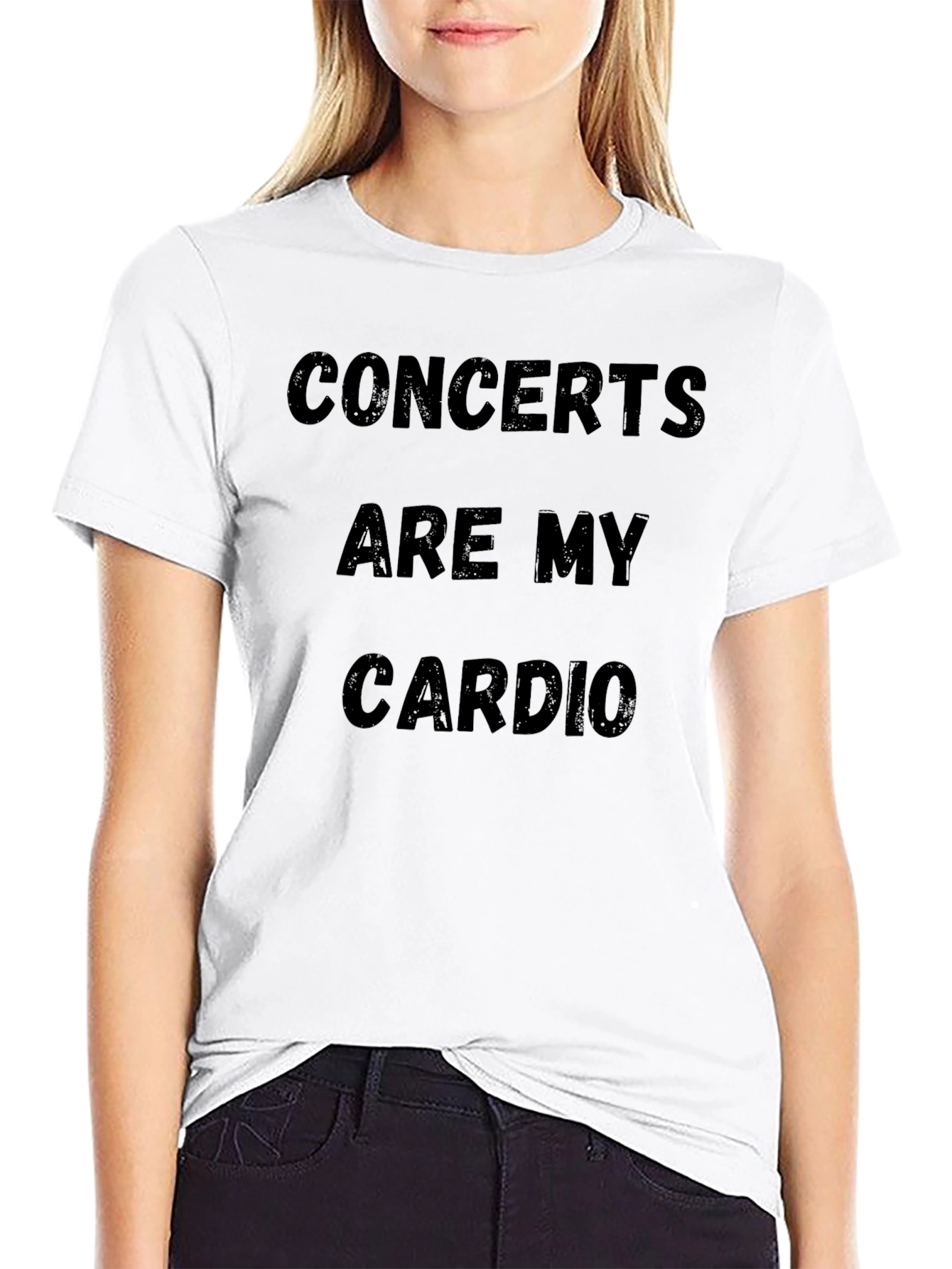 Concerts Are My Cardio Graphic T-Shirt