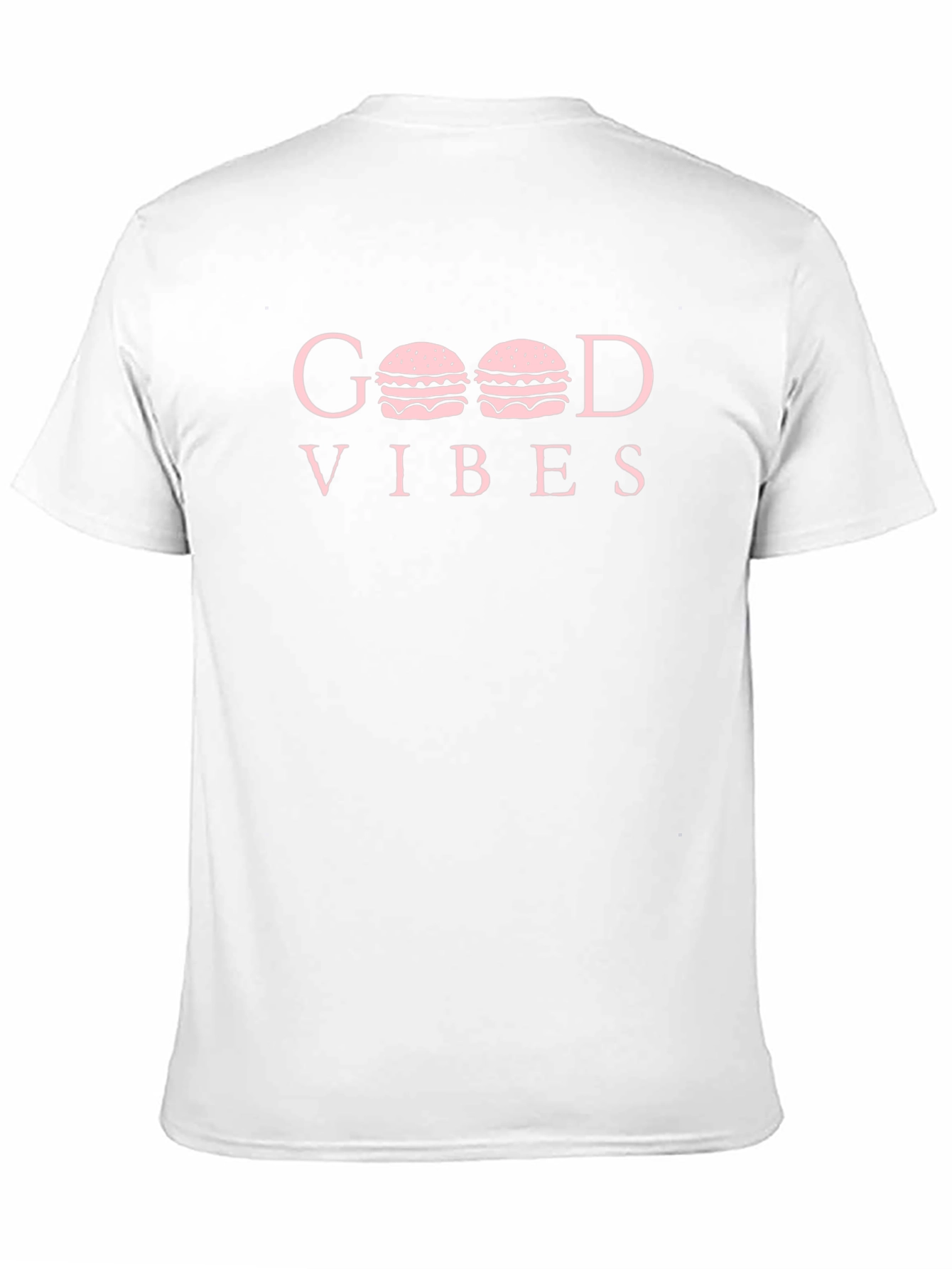 Good Vibes Burger Graphic Tee - Black
