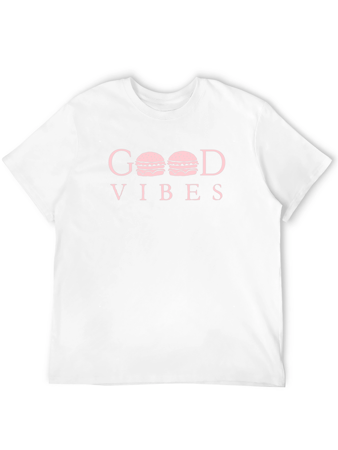Good Vibes Burger Graphic Tee - Black
