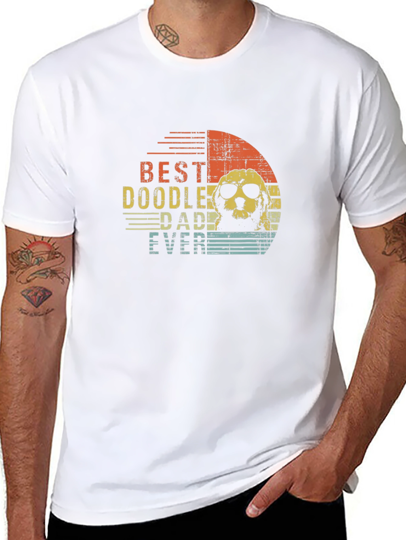 Best Doodle Dad Ever T-Shirt