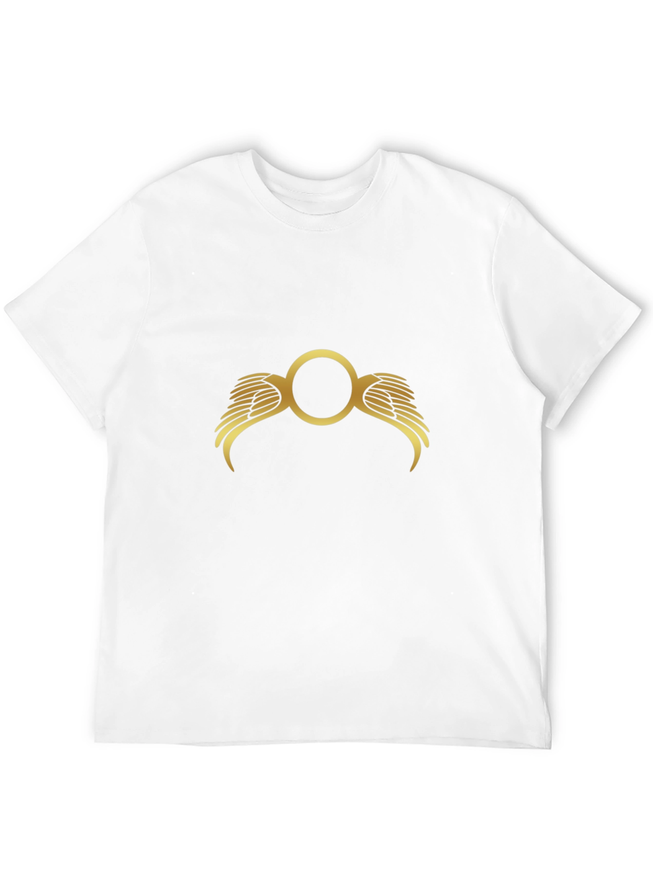 Winged Circle Black T-Shirt