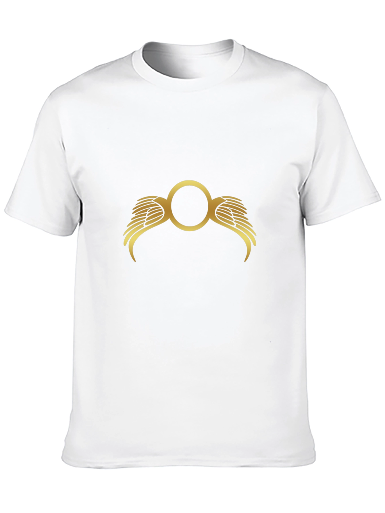 Winged Circle Black T-Shirt