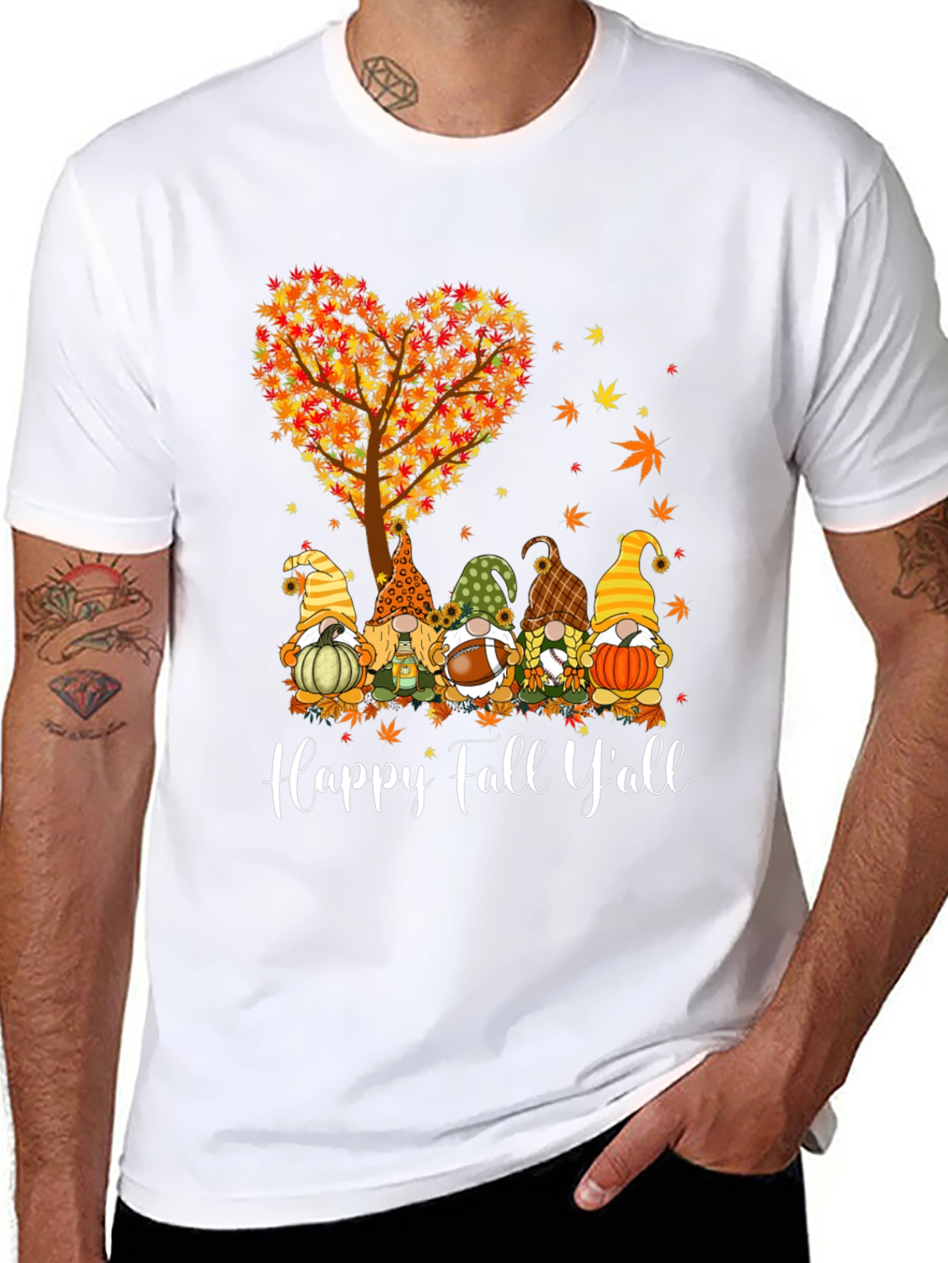 Happy Fall Yall Gnome T-Shirt