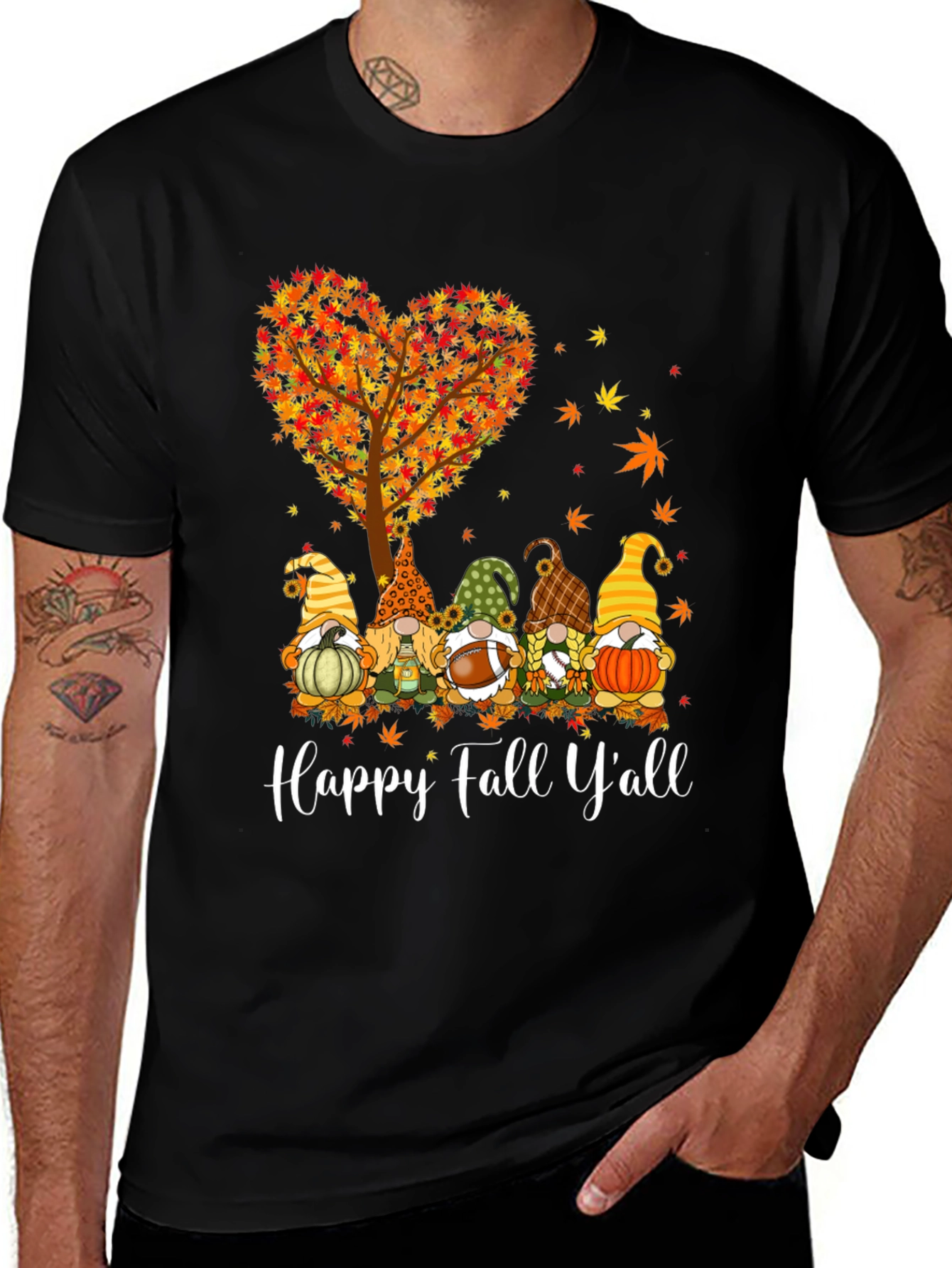 Happy Fall Yall Gnome T-Shirt