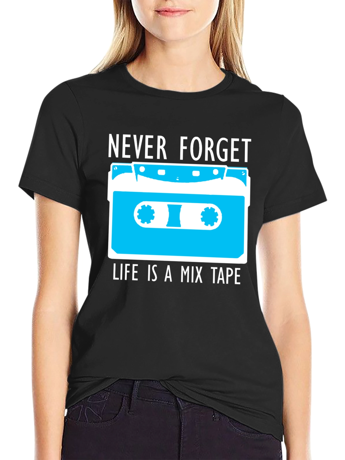 Never Forget Mix Tape T-Shirt