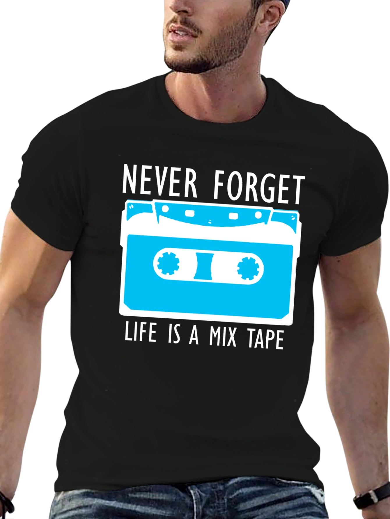 Never Forget Mix Tape T-Shirt